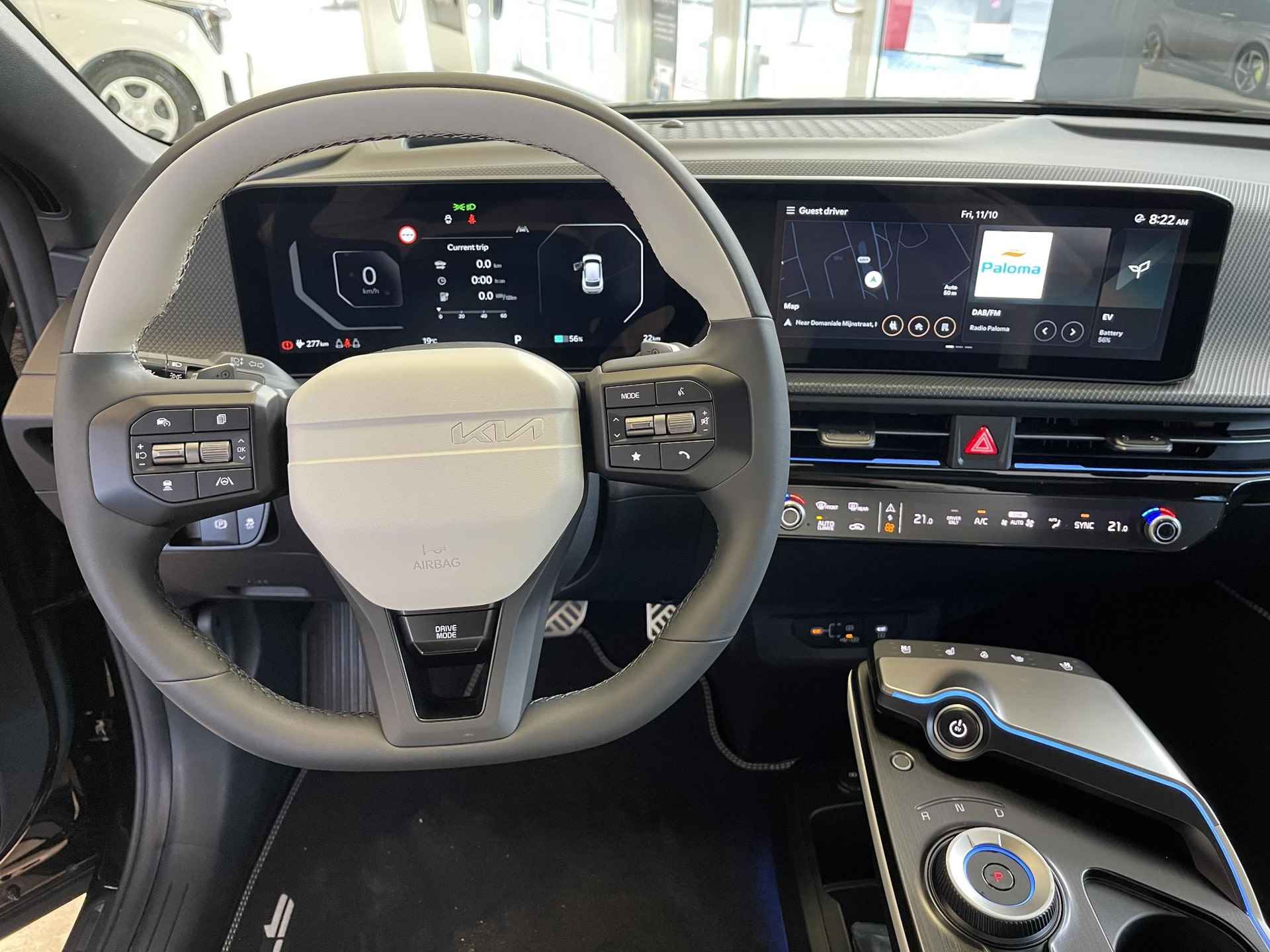 Kia EV6 EV6 PE GT-Line 84.0kWh | Facelift | Carplay | Panoramadak | Ventilatiestoelen | 360° Camera | Parkeersensoren | Elk. achterklep | Sfeerverlichting - 2/4