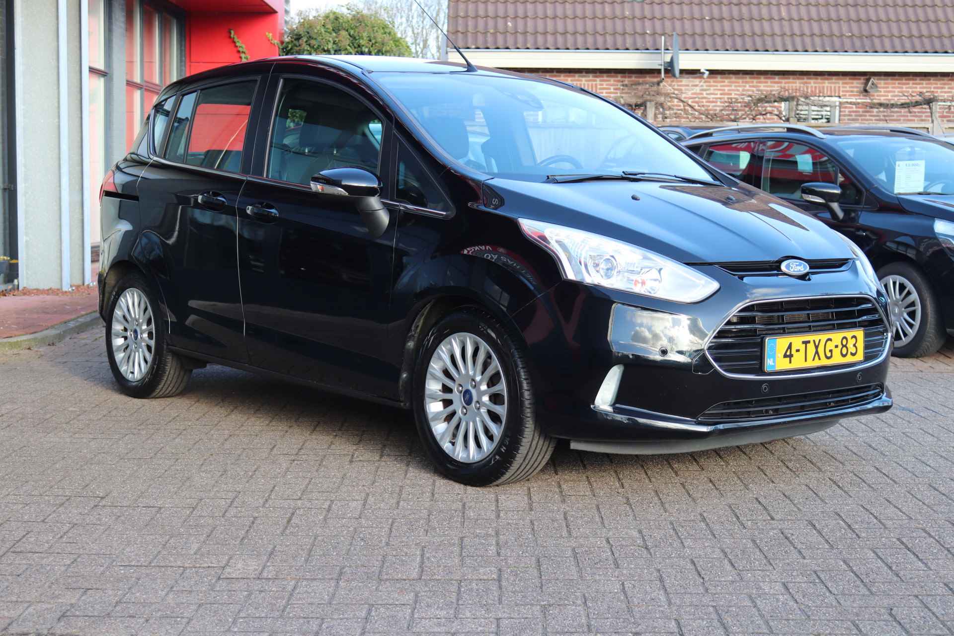 Ford B-MAX 1.0 EcoBoost Titanium | Clima-Airco | Navigatie | Parkeercamera | Incl. Garantie | Bluetooth | LED Dagrijverlichting | - 4/34