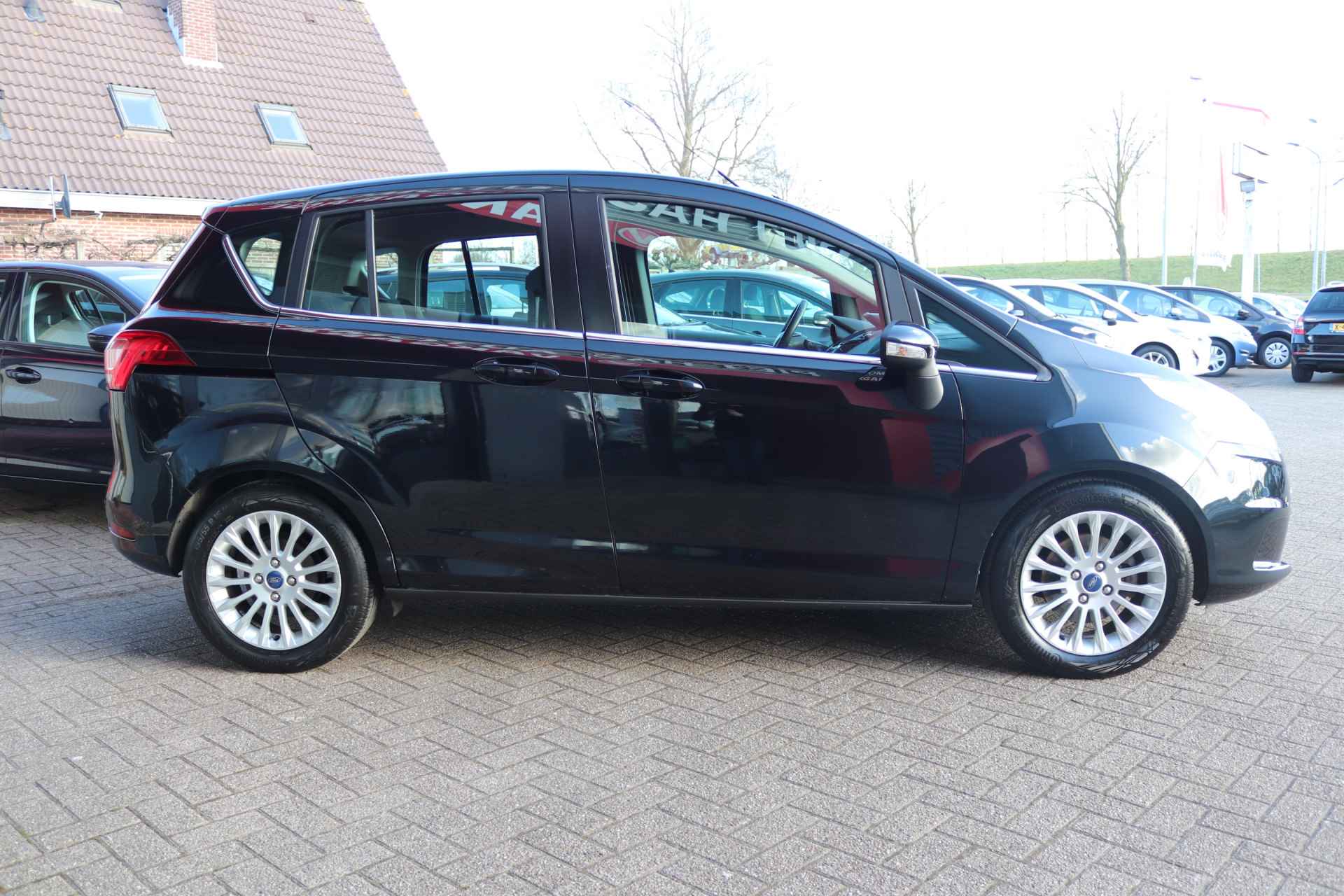 Ford B-MAX 1.0 EcoBoost Titanium | Clima-Airco | Navigatie | Parkeercamera | Incl. Garantie | Bluetooth | LED Dagrijverlichting | - 5/34