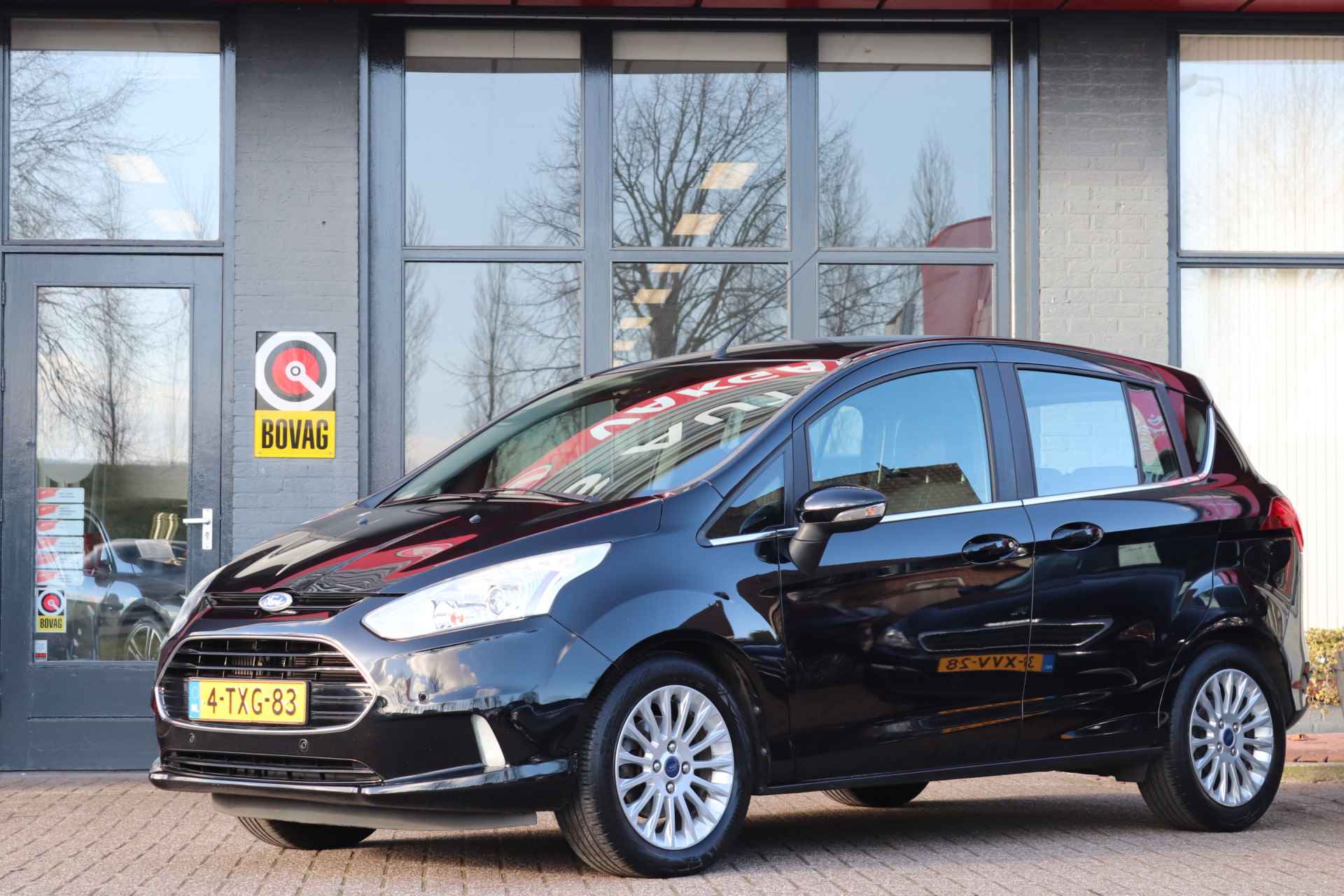 Ford B-MAX 1.0 EcoBoost Titanium | Clima-Airco | Navigatie | Parkeercamera | Incl. Garantie | Bluetooth | LED Dagrijverlichting | - 32/34