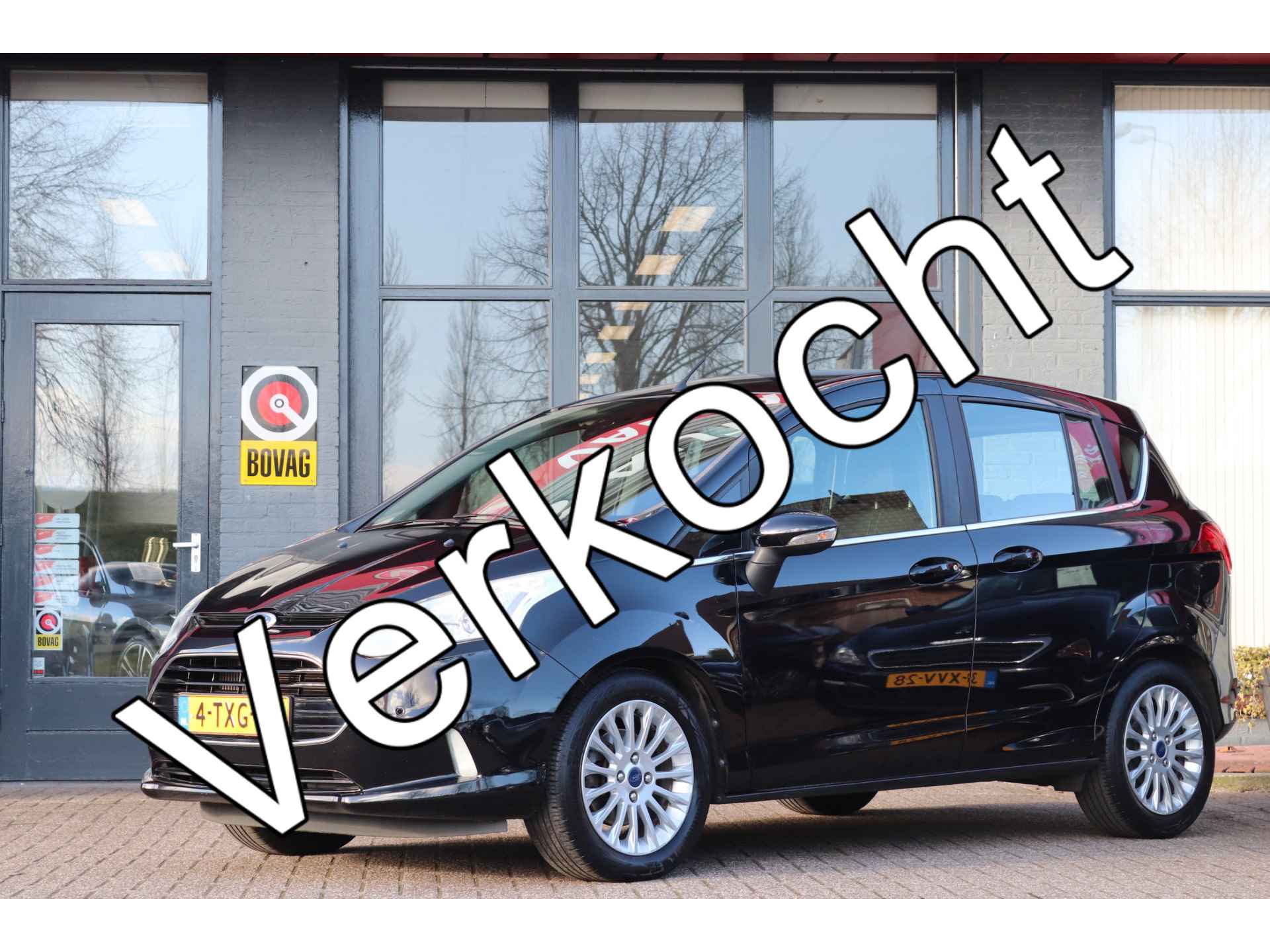 Ford B-MAX 1.0 EcoBoost Titanium | Clima-Airco | Navigatie | Parkeercamera | Incl. Garantie | Bluetooth | LED Dagrijverlichting |