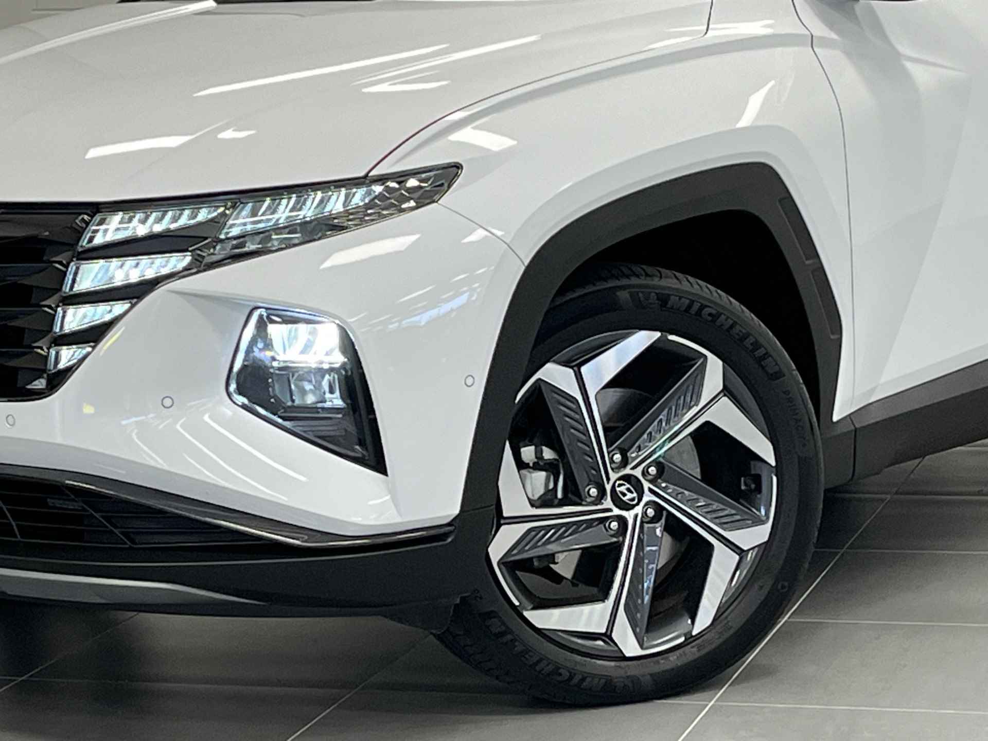 Hyundai Tucson 1.6 T-GDI PHEV Premium Sky 4WD PANORAMISCH SCHUIF/KANTELDAK | LEDER | PREMIUM AUDIO | FULL OPTIONS! - 12/55