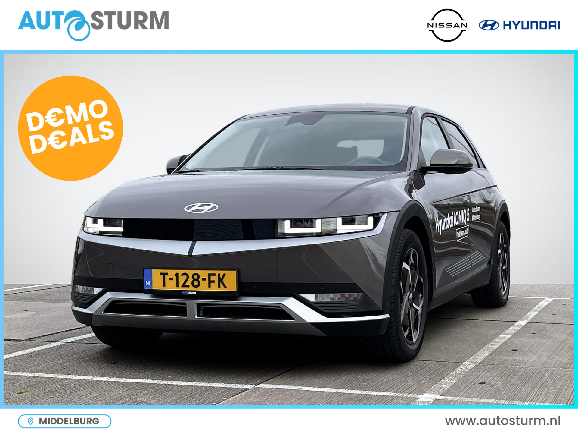 Hyundai IONIQ 5 77 kWh Connect Option Pack | Warmtepomp | Stuur- + Stoelverwarming | Adapt. Cruise Control | Apple Carplay/Android Auto | BOSE Audio | Rijklaarprijs! bij viaBOVAG.nl
