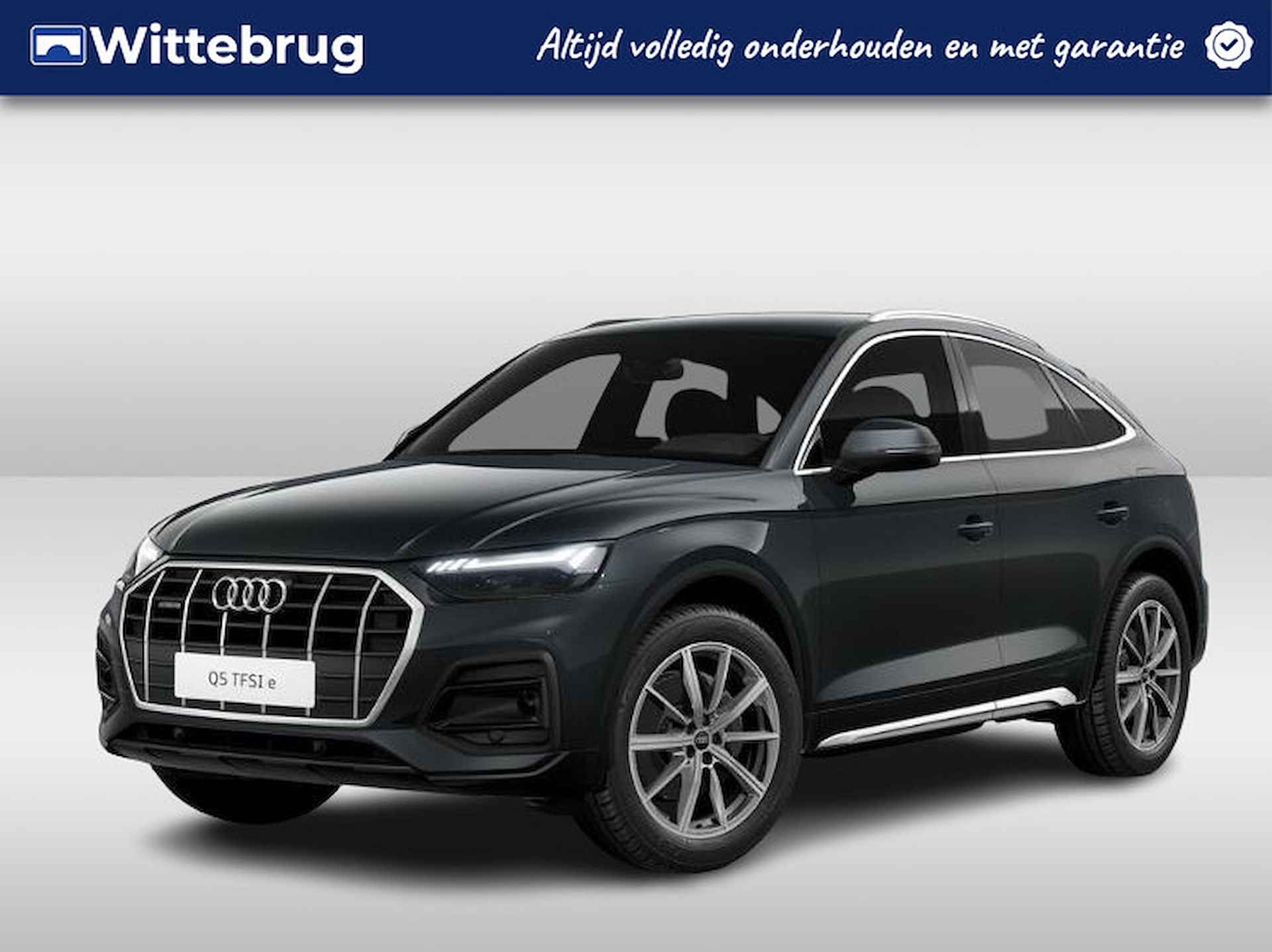 Audi Q5 Sportback 50 TFSI e 299pk quattro Advanced | Leder | Memory | Trekhaak | Matrix | 20" LM velgen | Comfortsleutel | Camera