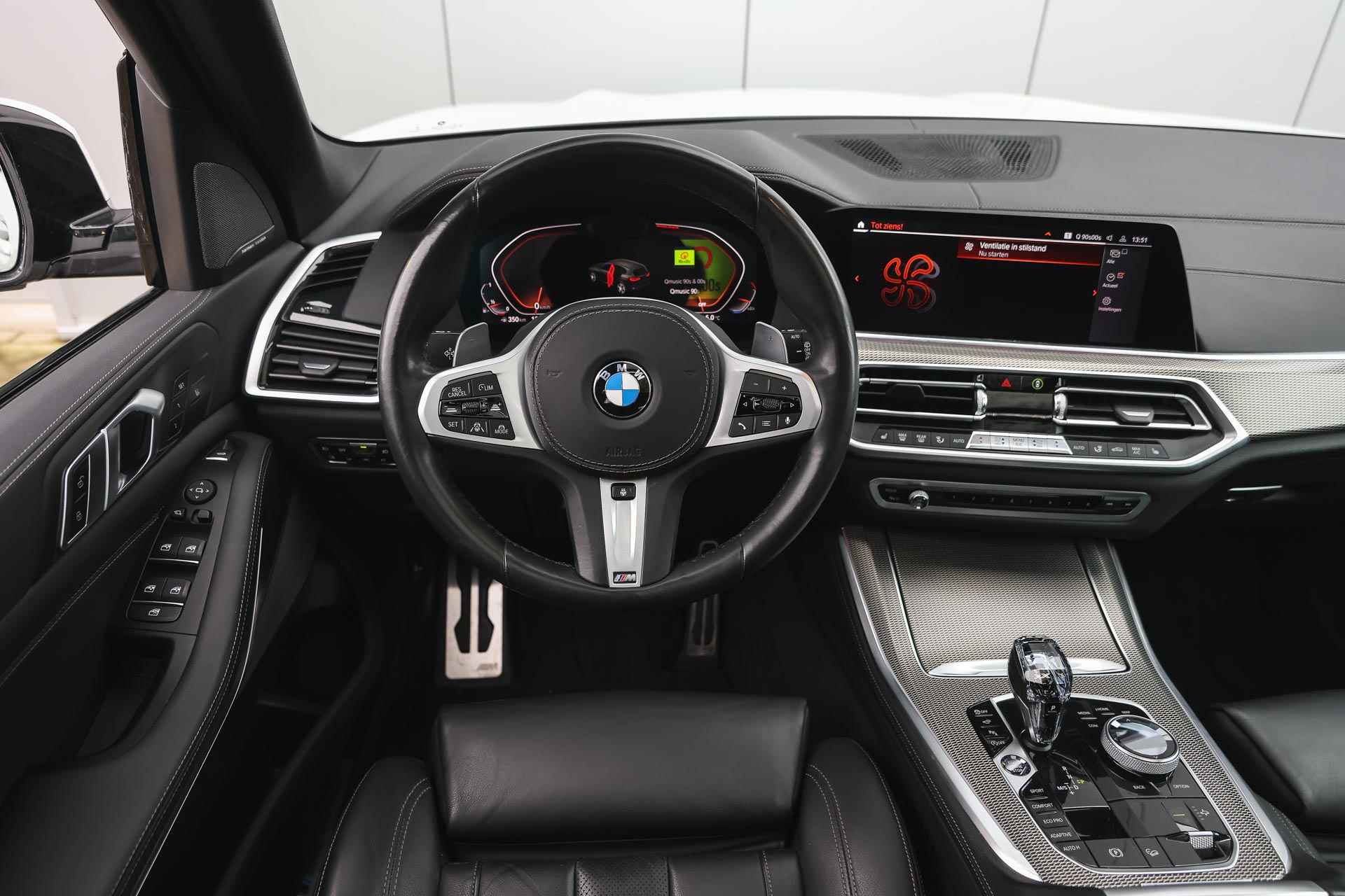 BMW X5 xDrive40i 7p. High Executive M Sport Automaat / Panoramadak / Trekhaak / Adaptieve LED  / Soft Close / Active Steering / Parking Assistant Plus / Comfort Access - 4/45