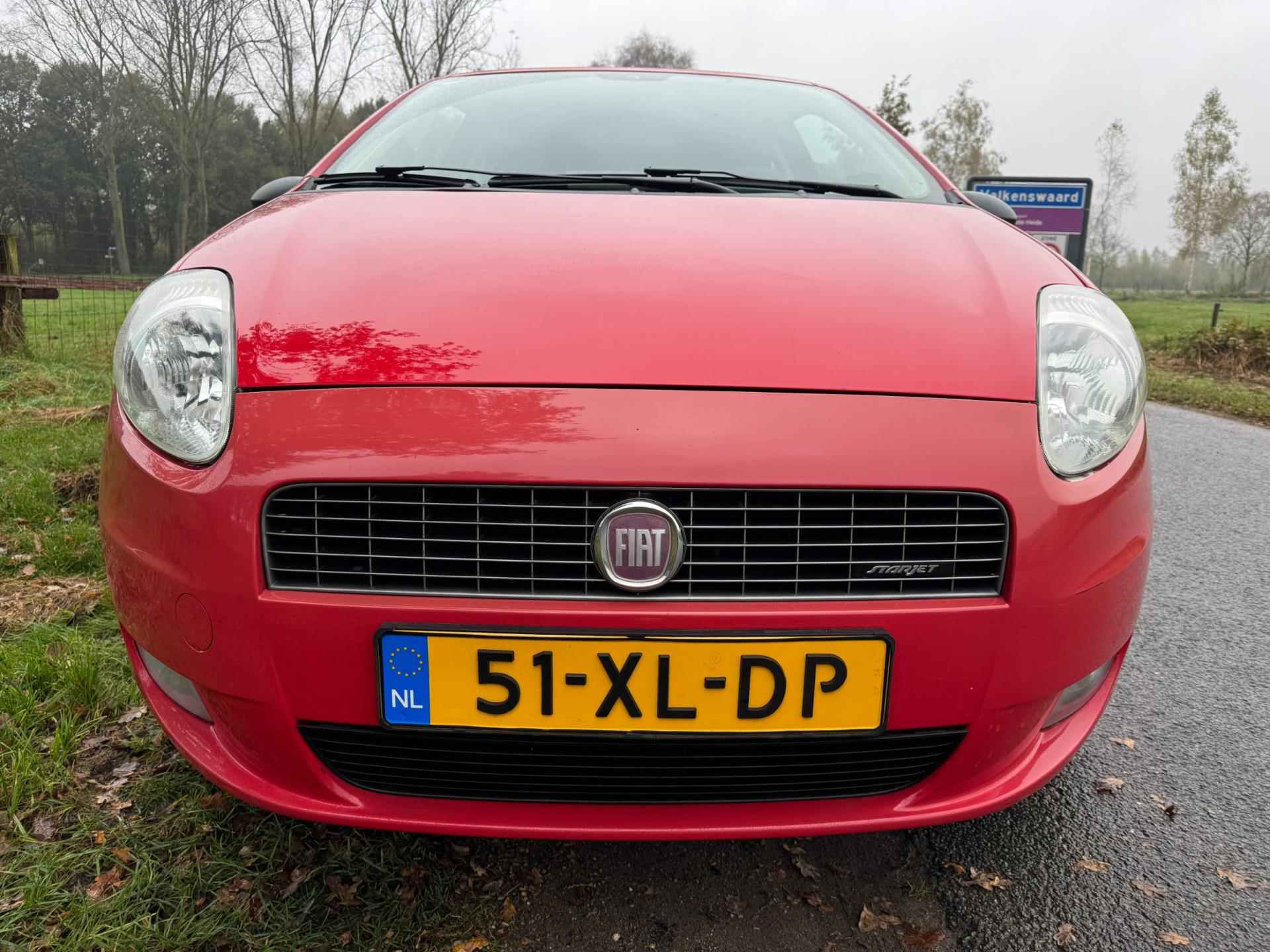 Fiat Grande Punto 1.4-16V Sport met airco en parkeersensoren - 5/22