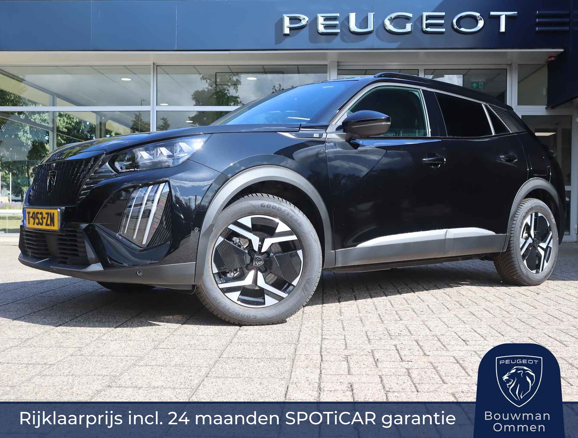 Peugeot e-2008 SUV GT EV 54kWh 156pk, Rijklaarprijs, Adaptieve Cruise Camera voor en achter Grip control - 1/57