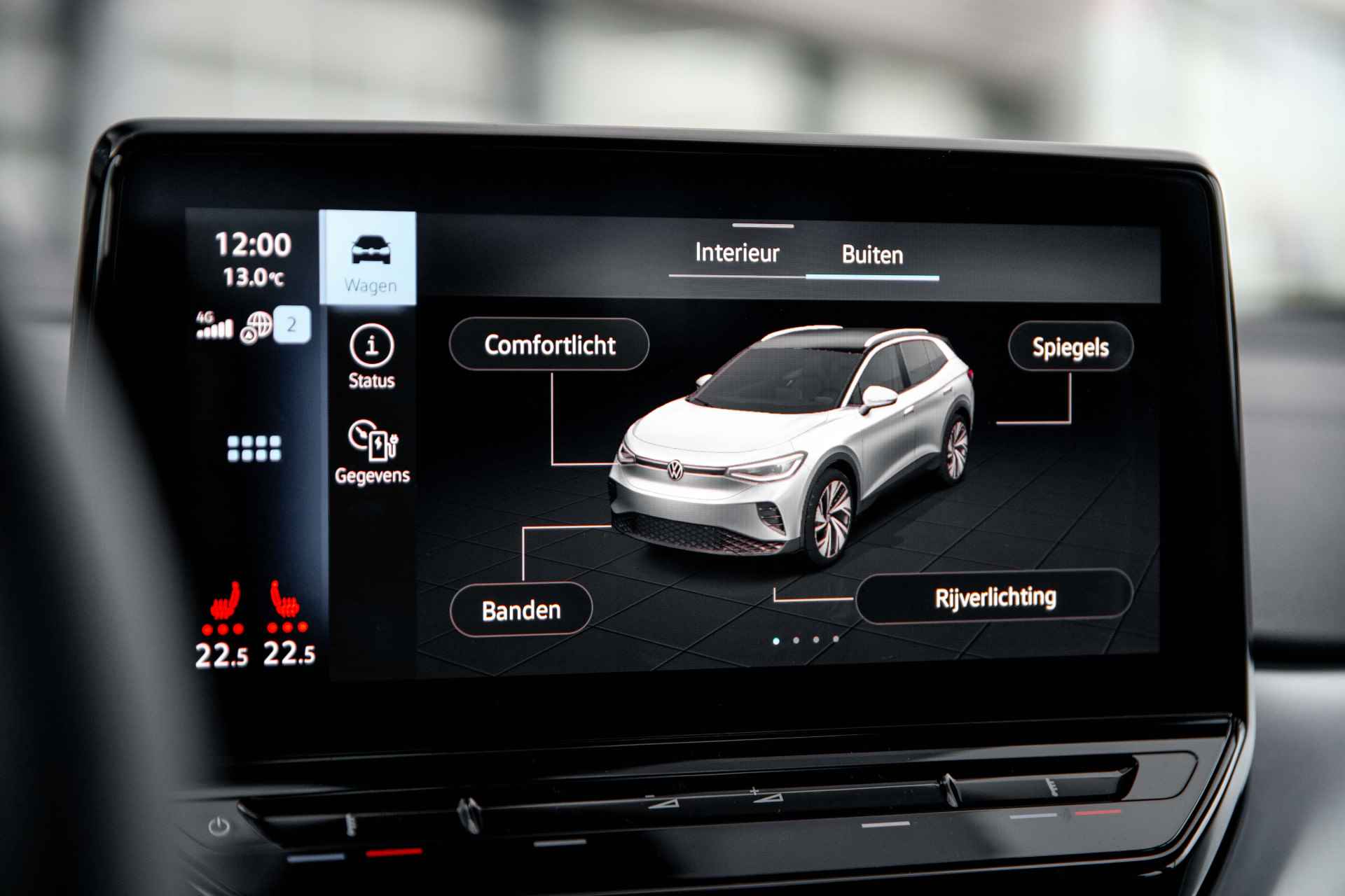 Volkswagen ID.4 Pro 77 kWh 204PK | Navigatie | DAB radio | LED koplampen | Parkeersensoren v+a | Camera achter | Lane assist | Stoelverwarming | 19"LMV - 52/66