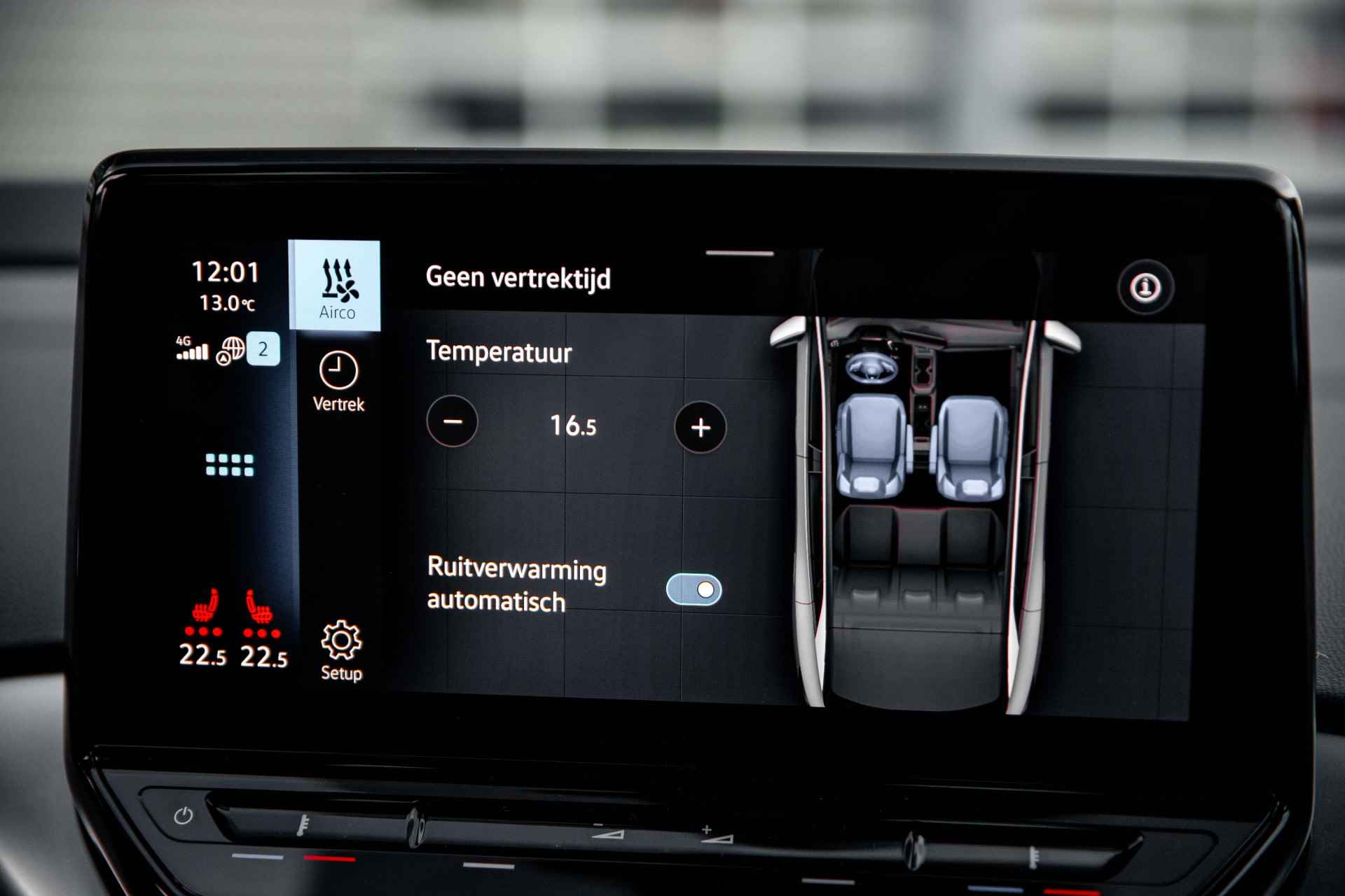 Volkswagen ID.4 Pro 77 kWh 204PK | Navigatie | DAB radio | LED koplampen | Parkeersensoren v+a | Camera achter | Lane assist | Stoelverwarming | 19"LMV - 58/66