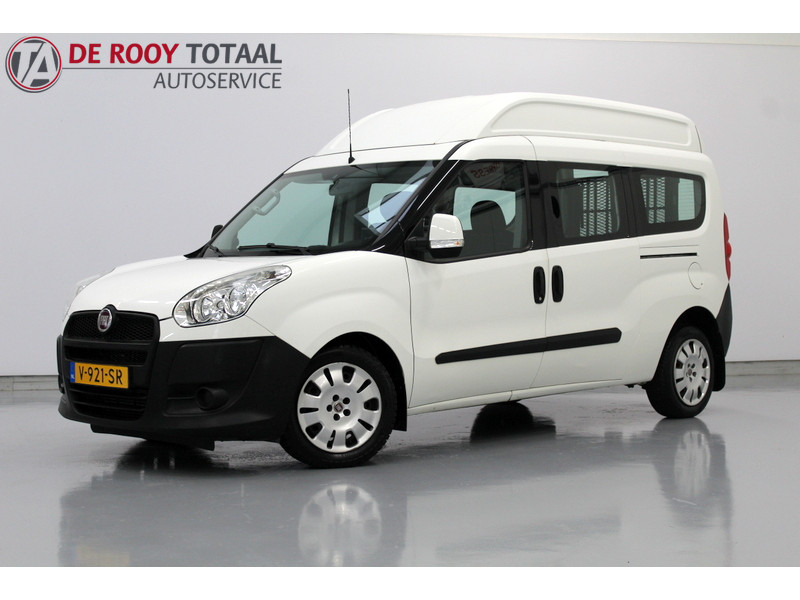 Fiat Doblò 1.6 MultiJet Maxi 105PK, ROLSTOELVERVOER !! | INCL ROLSTOEL | ELEC.UITDRAAIBARE BIJRIJDERSSTOEL | OPVOUWBARE OPRIJPLAAT | DUBBEL