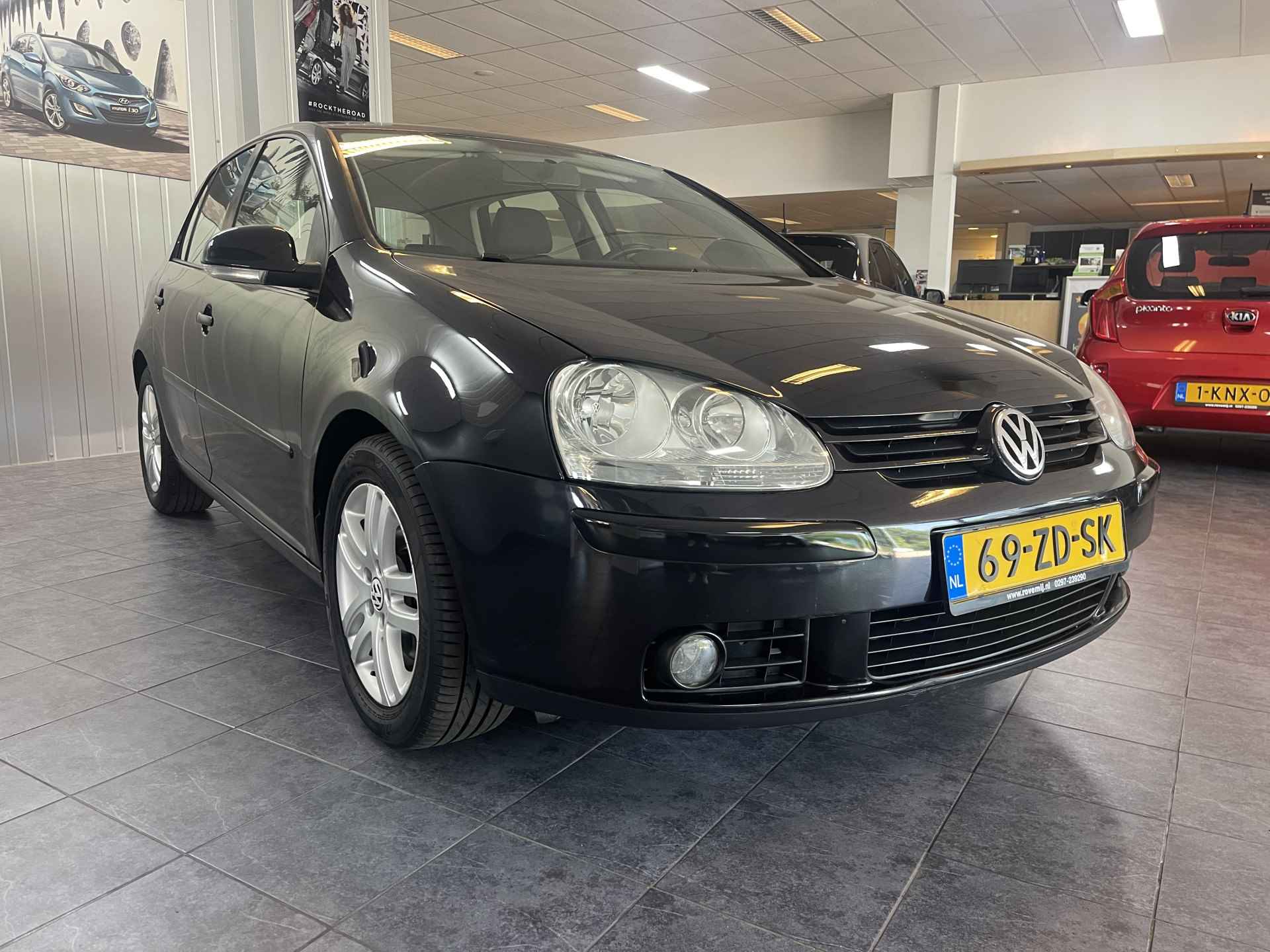 Volkswagen Golf 1.4 TSI Optive 4 Airco, lederen stuurwiel, elektrisch pakket. - 5/14