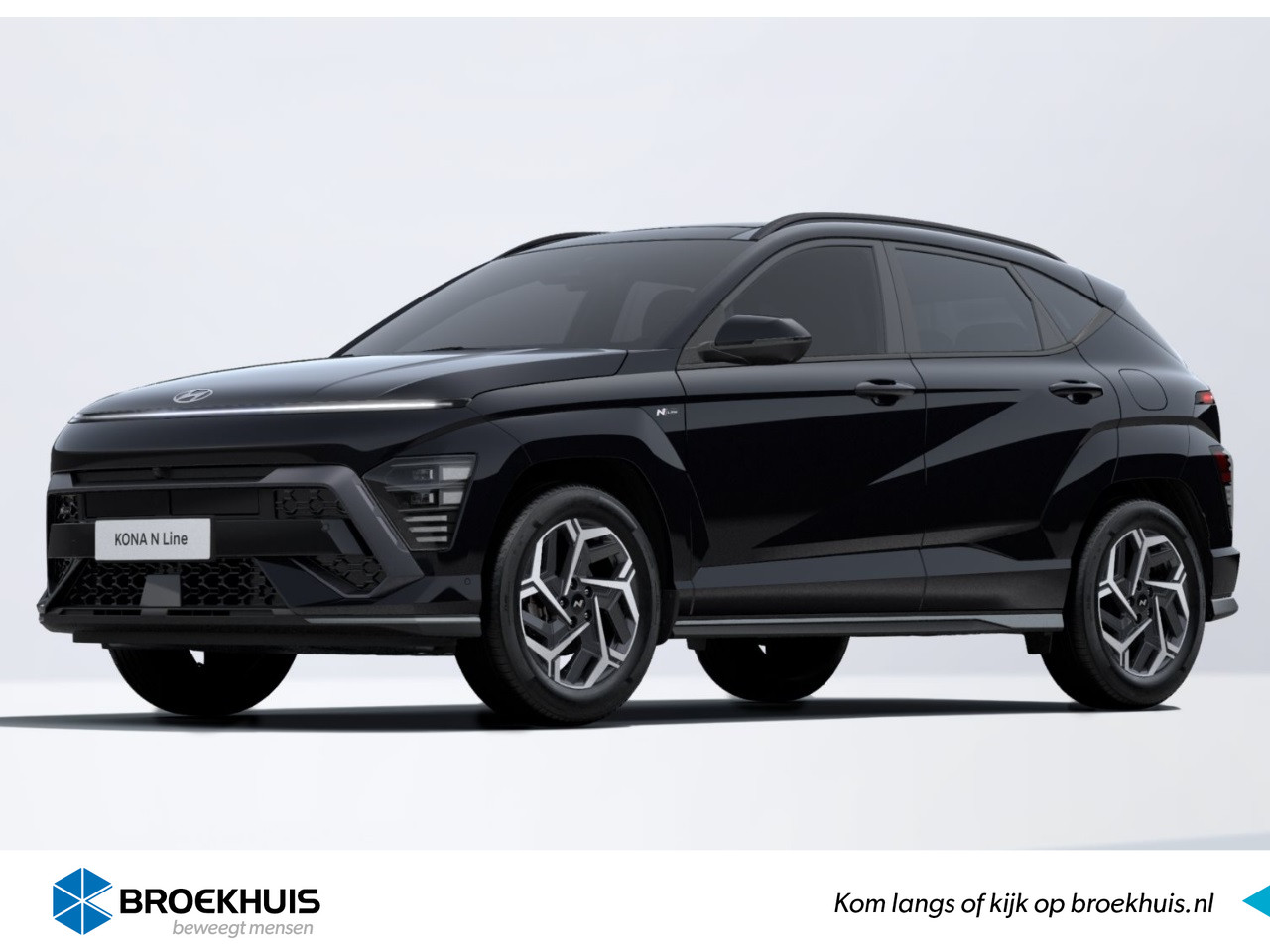 Hyundai KONA 1.6 GDI HEV N Line Sky | € 5.284,- Voorraad Voordeel | Glazen schuif-/ kanteldak