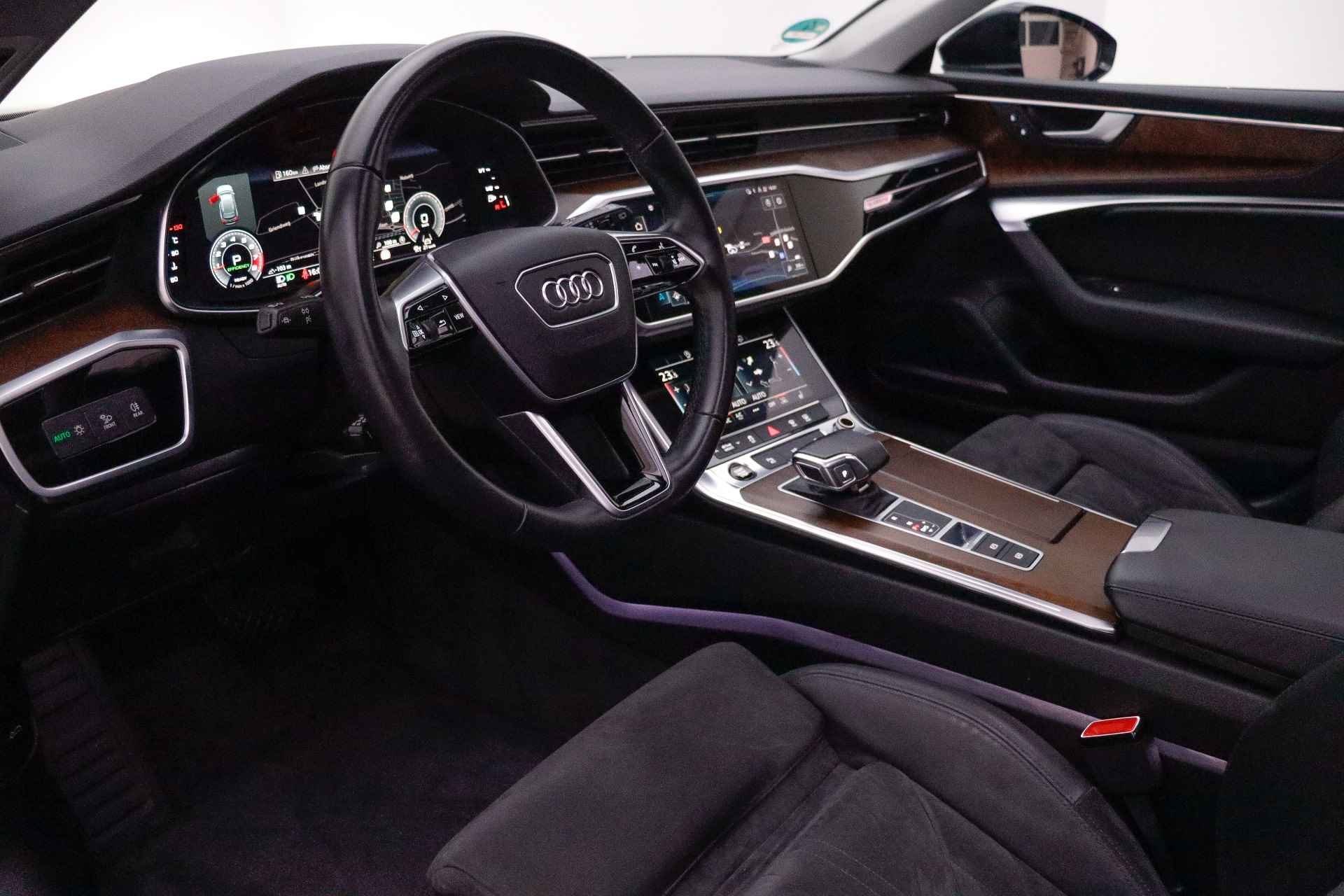 Audi A6 Avant 45TFSi 265Pk QUATTRO SPORT PANO/MATRIX/360 CAM/HEAD UP/CARPLAY/MEMORY/NAVI/BLINDSPOT/STOELVERW/ELEK TREKHAAK/LMV - 16/35