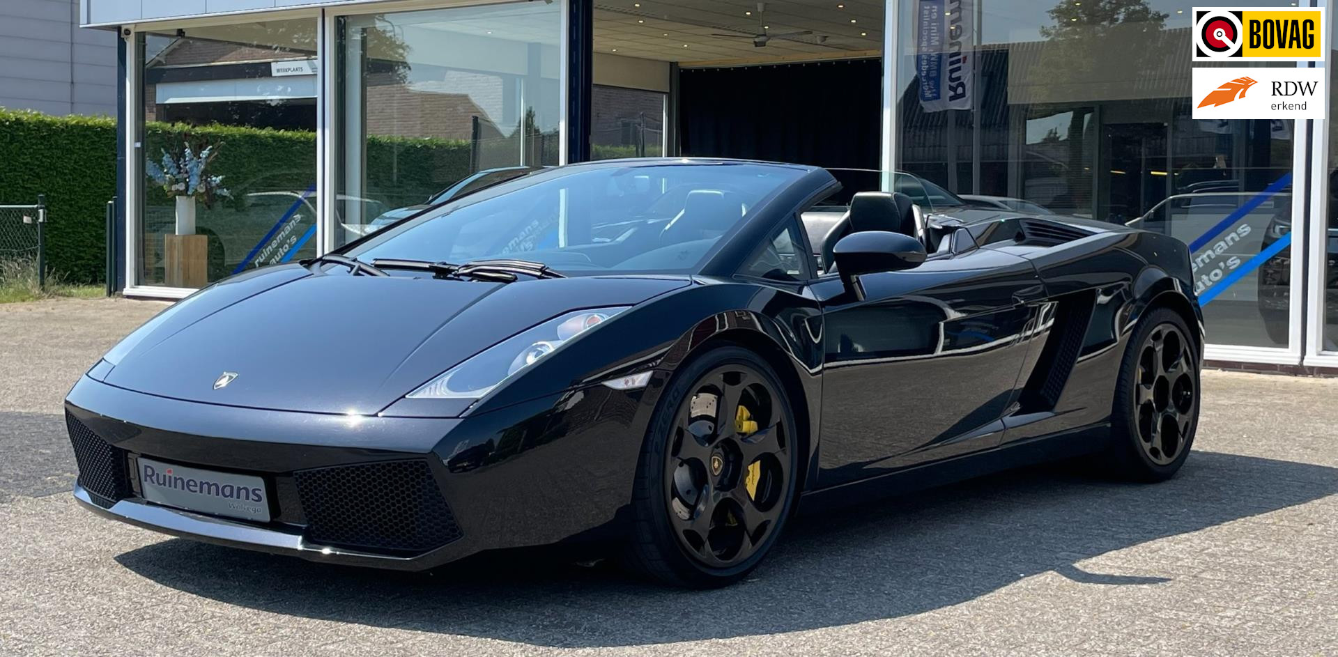 Lamborghini GALLARDO 5.0 V10 Spyder NERO / YOUNGTIMER