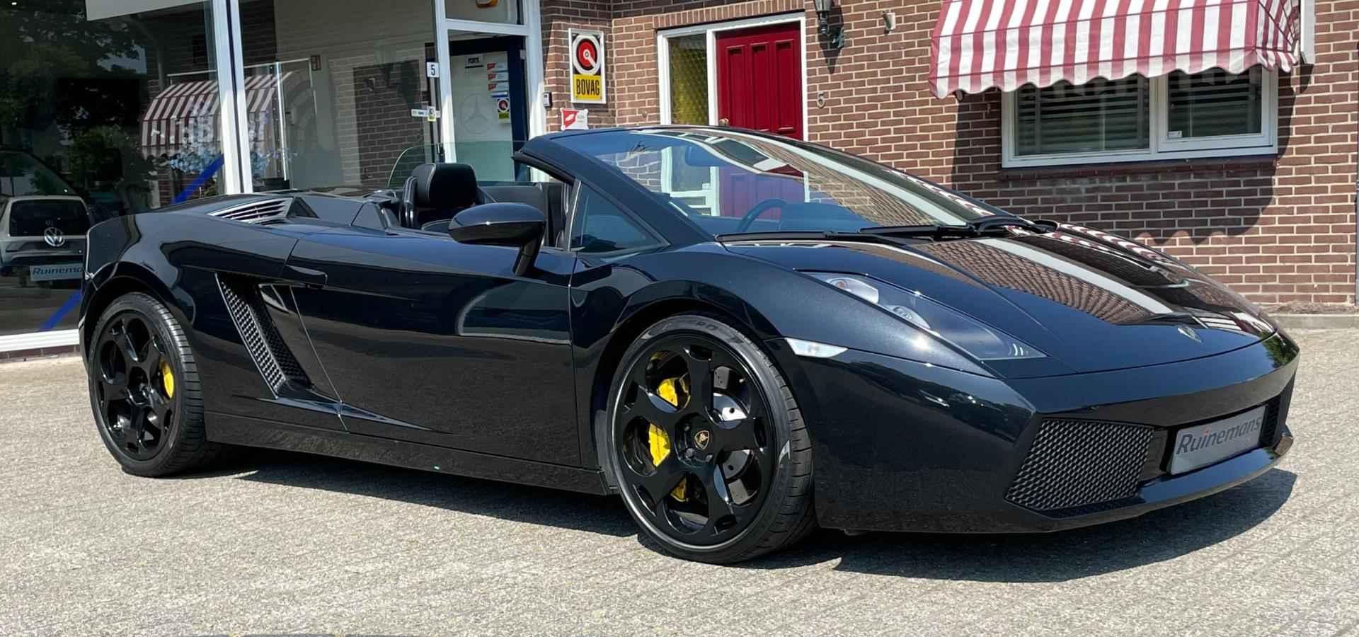 Lamborghini GALLARDO 5.0 V10 Spyder NERO / YOUNGTIMER - 4/50