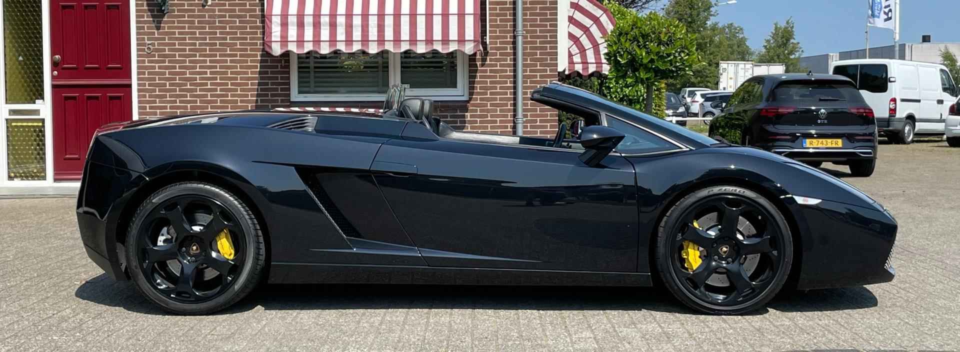 Lamborghini GALLARDO 5.0 V10 Spyder NERO / YOUNGTIMER - 5/50