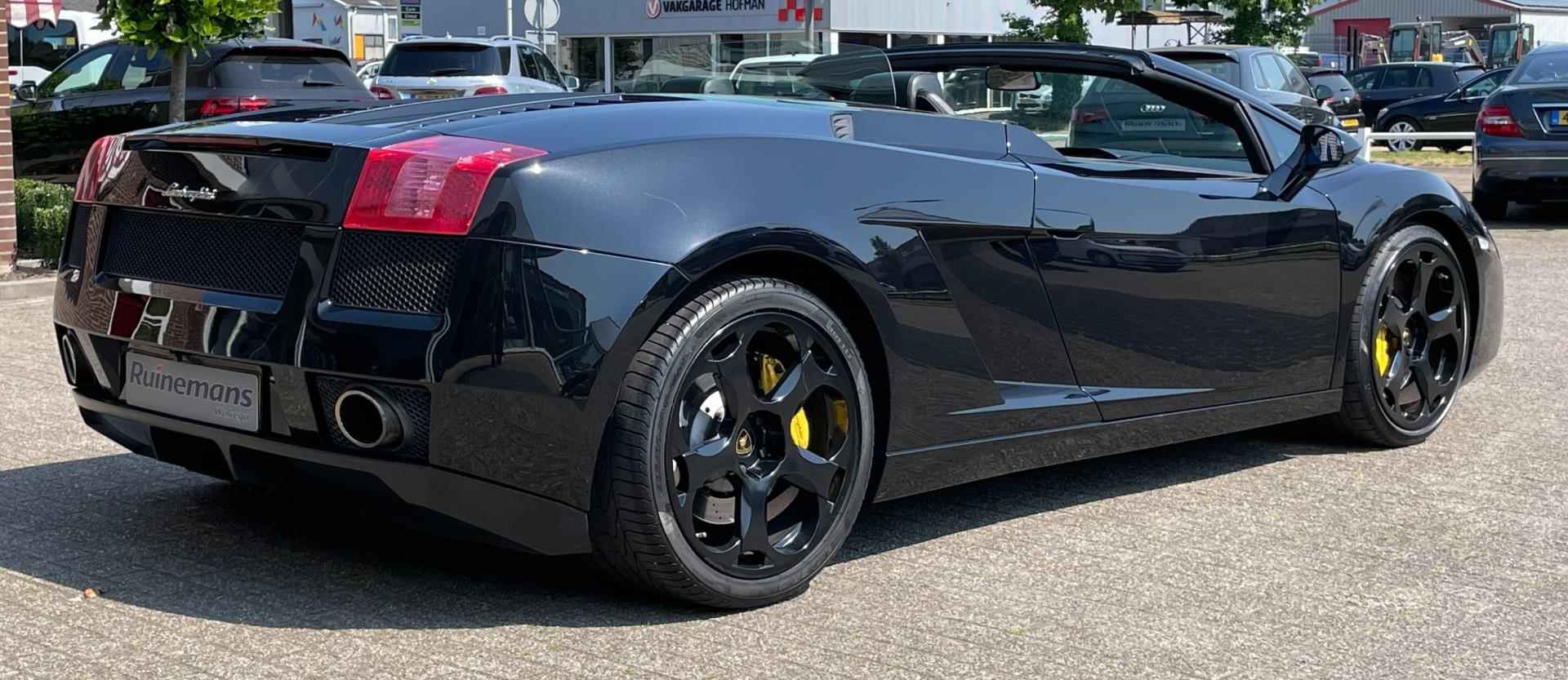 Lamborghini GALLARDO 5.0 V10 Spyder NERO / YOUNGTIMER - 6/50