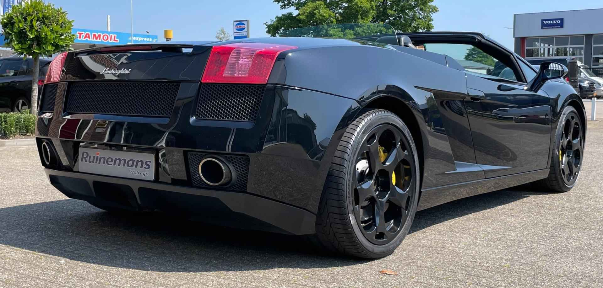 Lamborghini GALLARDO 5.0 V10 Spyder NERO / YOUNGTIMER - 9/50