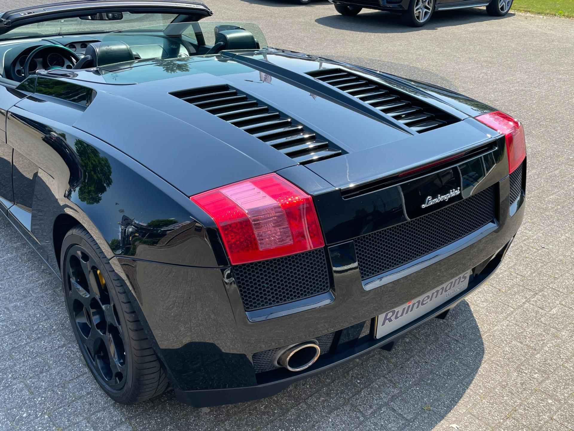 Lamborghini GALLARDO 5.0 V10 Spyder NERO / YOUNGTIMER - 10/50