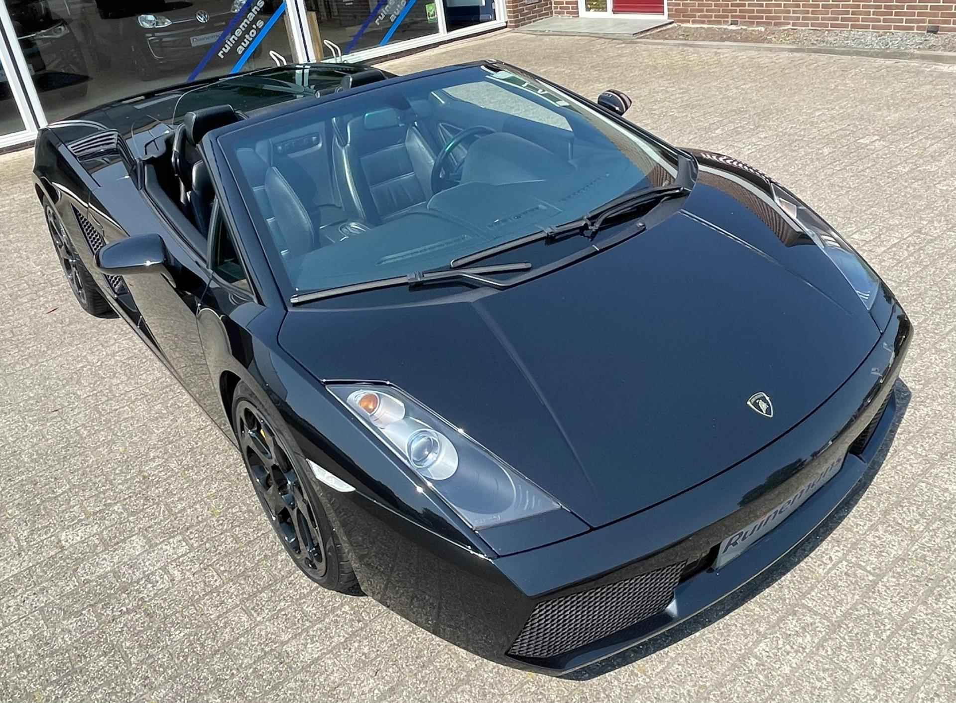 Lamborghini GALLARDO 5.0 V10 Spyder NERO / YOUNGTIMER - 18/50