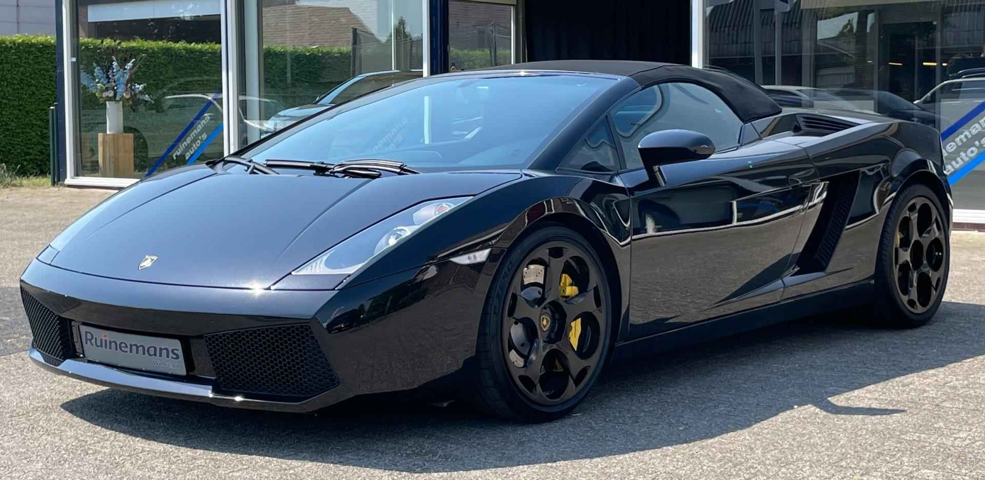 Lamborghini GALLARDO 5.0 V10 Spyder NERO / YOUNGTIMER - 35/50