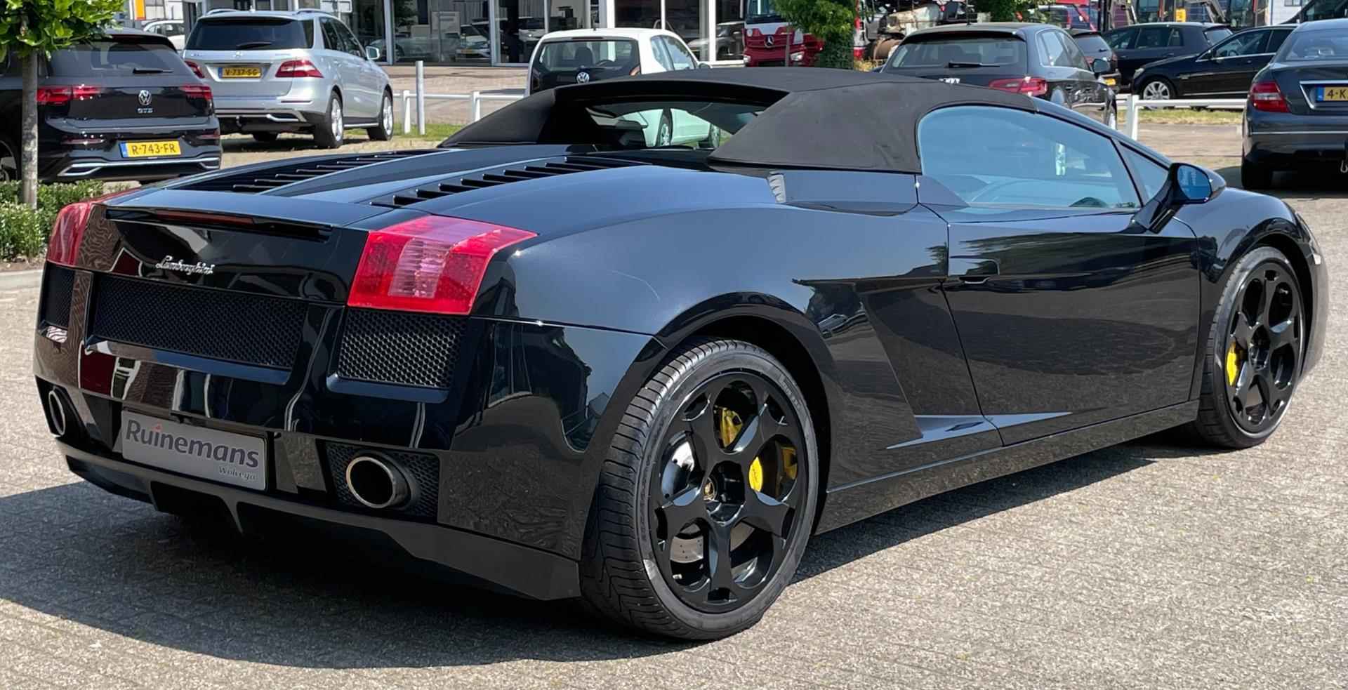 Lamborghini GALLARDO 5.0 V10 Spyder NERO / YOUNGTIMER - 39/50