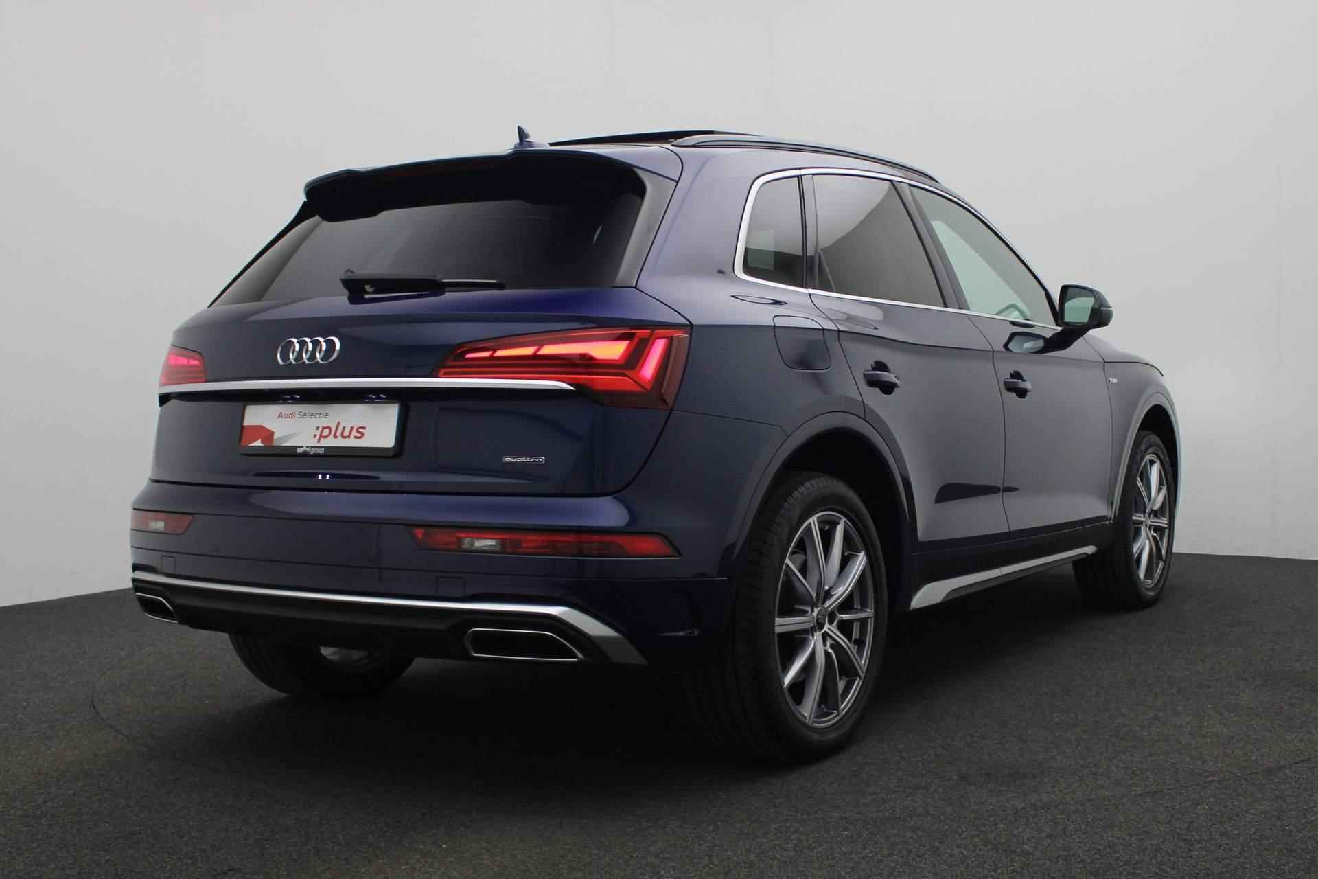 Audi Q5 50 TFSI e 299PK S-tronic S edition / S-Line | Pano | Matrix LED | Leder/alcantara | Camera | Navi | Stoelverwarming | ACC | Keyless - 4/41