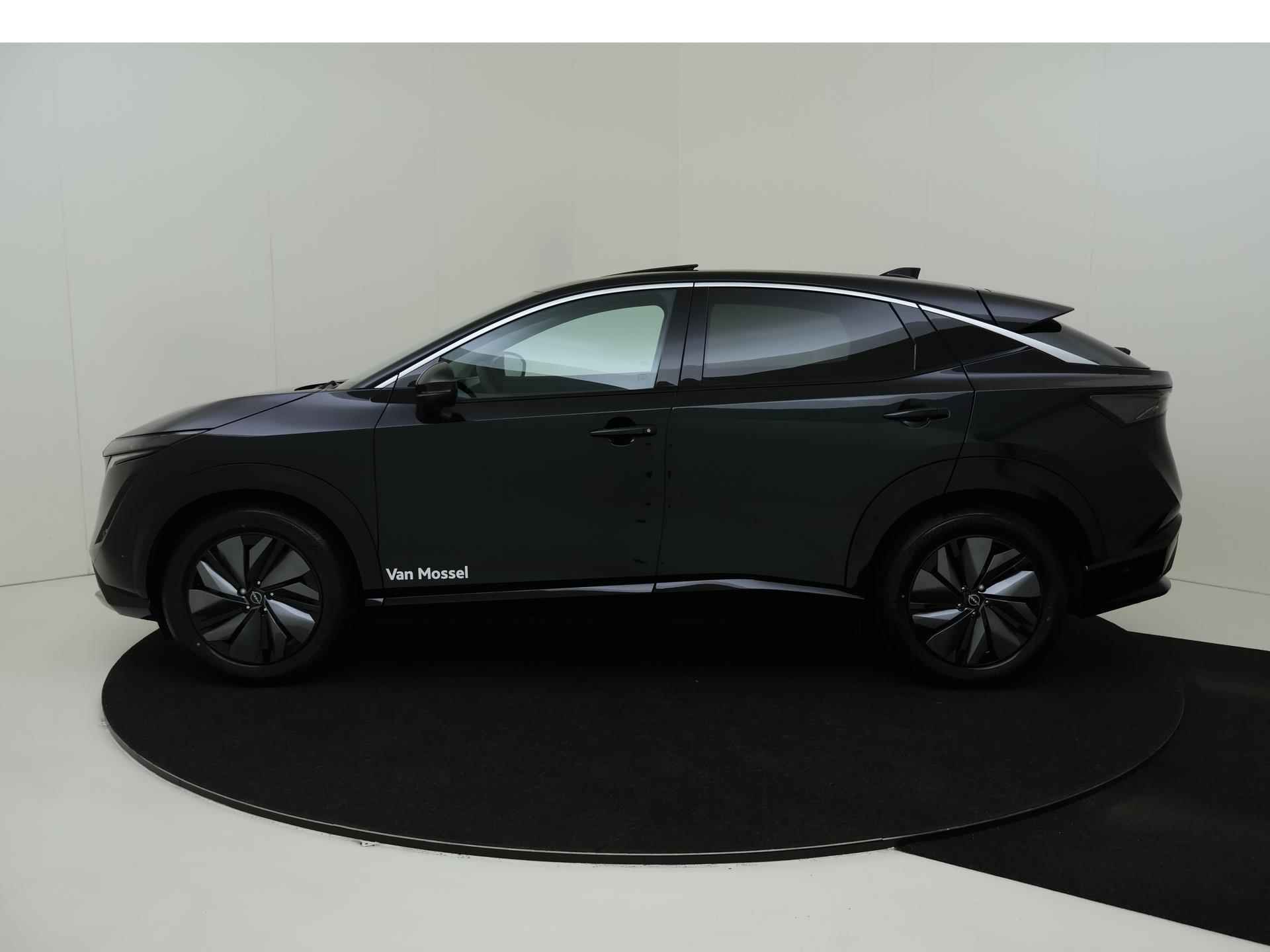 Nissan Ariya Evolve 91 kWh | Aurora Green | Luxe leder | WLTP: 522 km | DEMO | ProPILOT | Bose Audio | Glazen Schuif-/kanteldak | 360-graden Camera | Stoelverwarming & -ventilatie | - 2/32