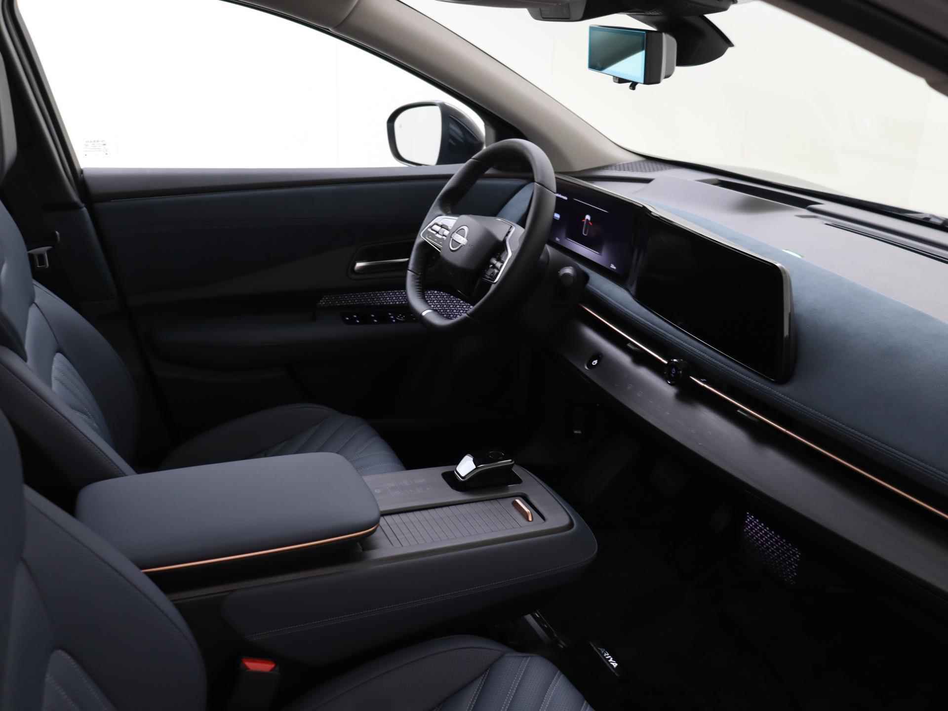Nissan Ariya Evolve 91 kWh | Aurora Green | Luxe leder | WLTP: 522 km | DEMO | ProPILOT | Bose Audio | Glazen Schuif-/kanteldak | 360-graden Camera | Stoelverwarming & -ventilatie | - 18/32