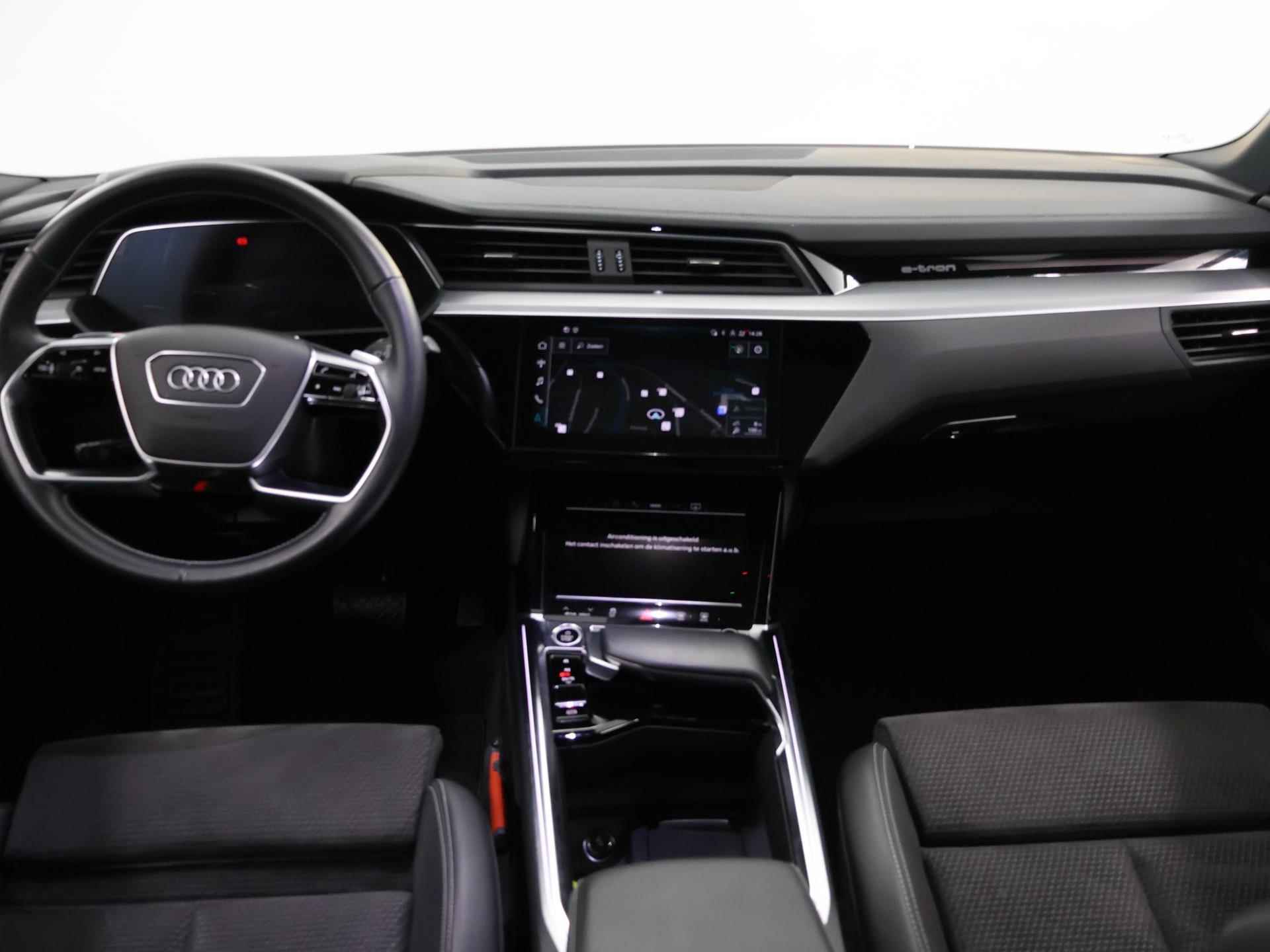 Audi e-tron Sportback 50 quattro S edition 71 kWh | NL Auto | S Line | Panoramadak | Virtual Cockpit | Luchtvering | Stoelverwarming | Adaptieve Cruise control | Privacy glas | LED koplampen | - 9/39