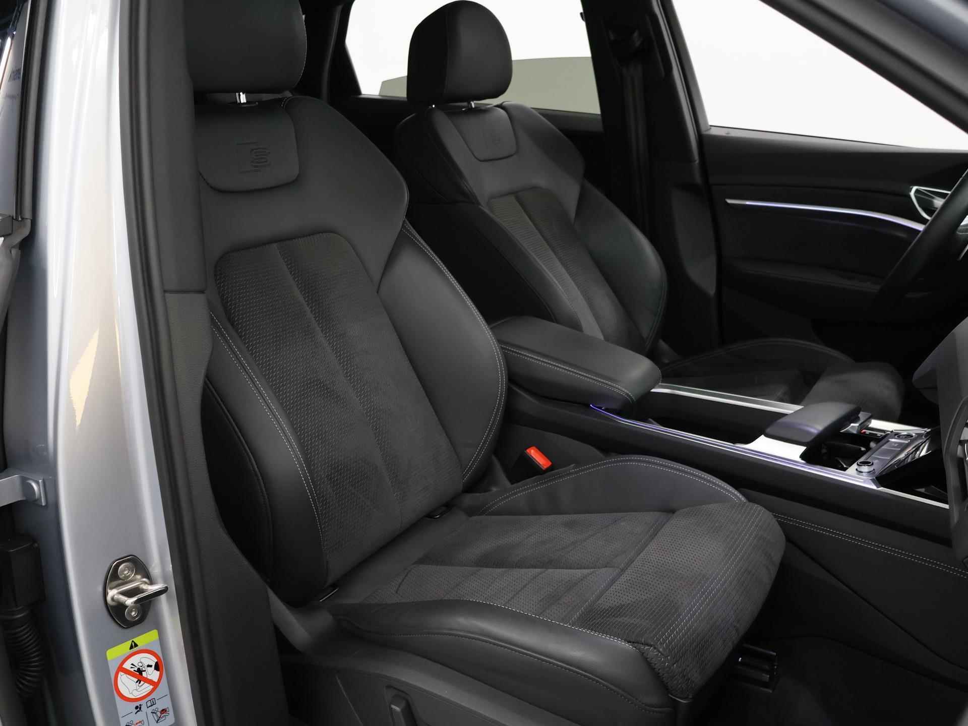 Audi e-tron Sportback 50 quattro S edition 71 kWh | NL Auto | S Line | Panoramadak | Virtual Cockpit | Luchtvering | Stoelverwarming | Adaptieve Cruise control | Privacy glas | LED koplampen | - 12/39