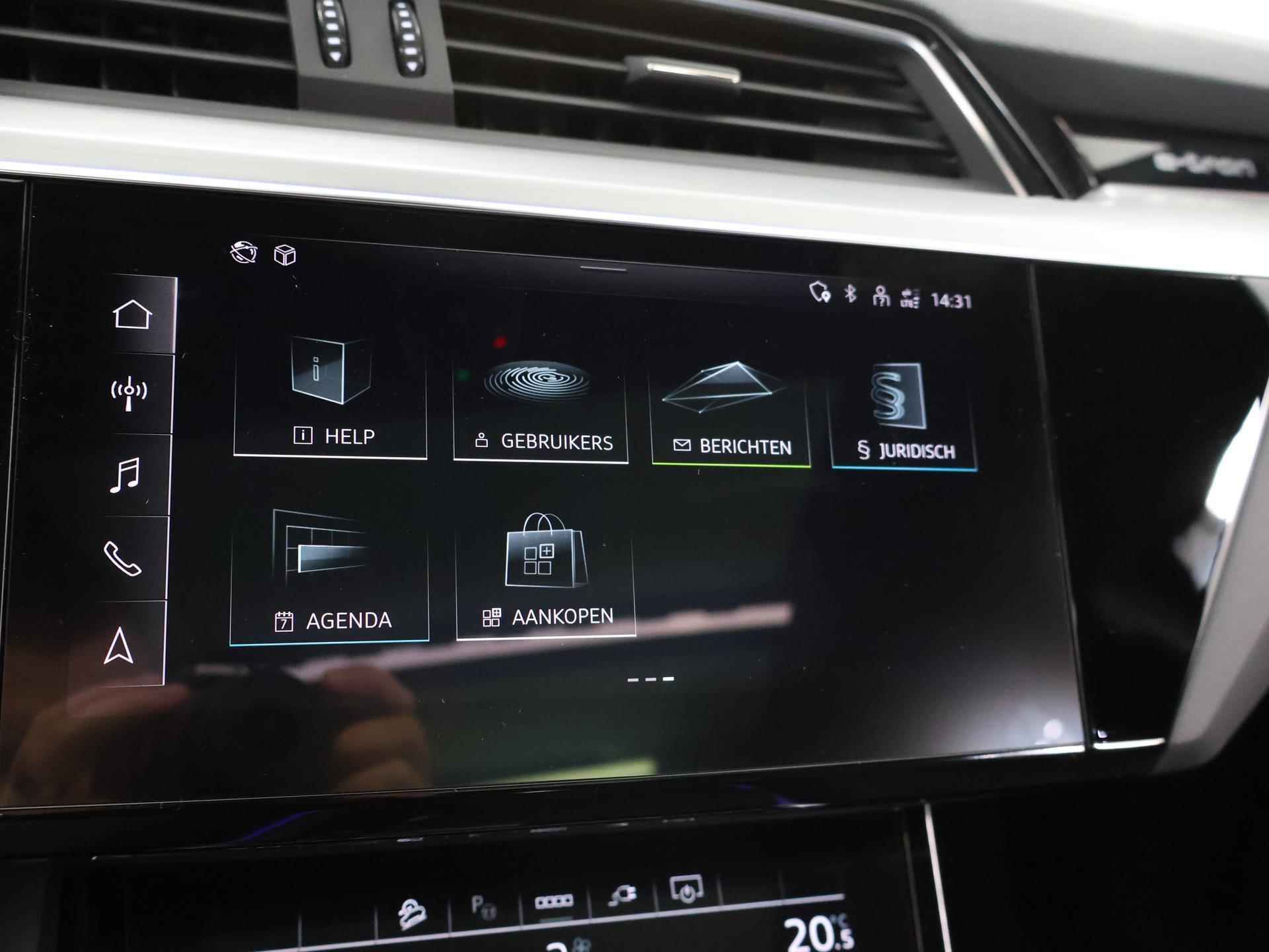 Audi e-tron Sportback 50 quattro S edition 71 kWh | NL Auto | S Line | Panoramadak | Virtual Cockpit | Luchtvering | Stoelverwarming | Adaptieve Cruise control | Privacy glas | LED koplampen | - 21/39