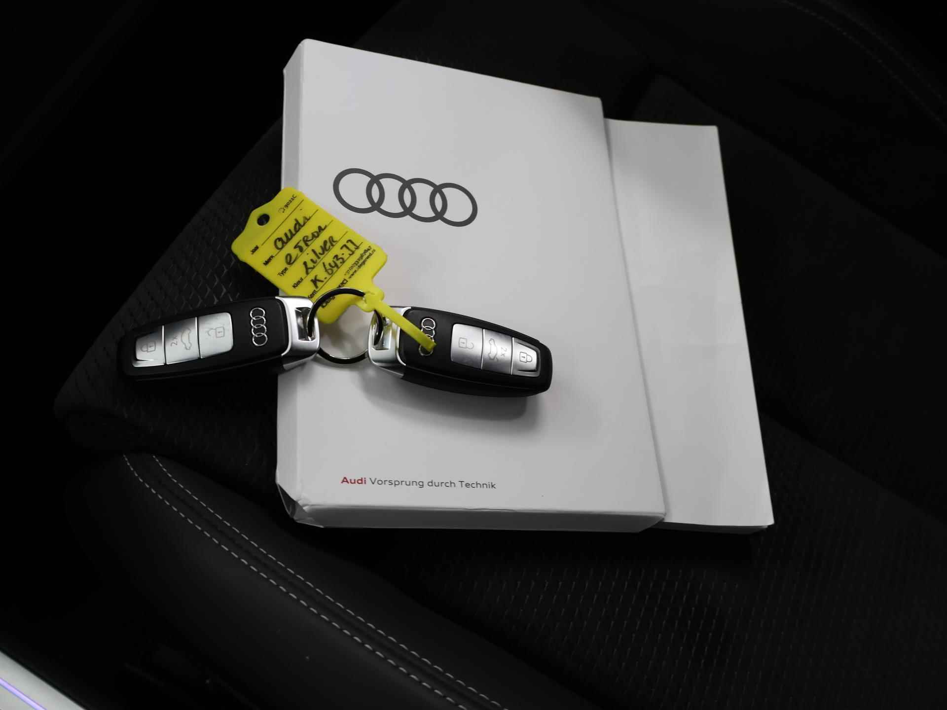 Audi e-tron Sportback 50 quattro S edition 71 kWh | NL Auto | S Line | Panoramadak | Virtual Cockpit | Luchtvering | Stoelverwarming | Adaptieve Cruise control | Privacy glas | LED koplampen | - 26/39