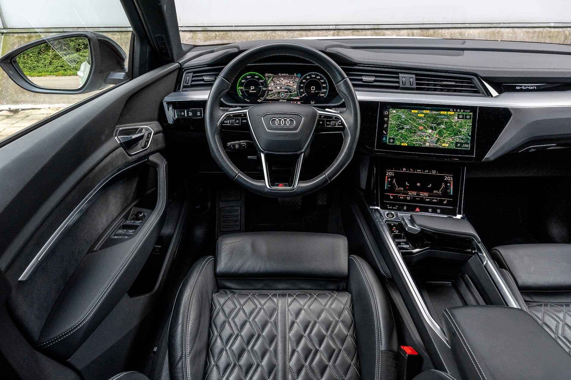 Audi e-tron Sportback 55 quattro 409pk S edition 95 kWh | Panoramadak | 21"LMV | Tour Pakket | B&O Sound - 59/65