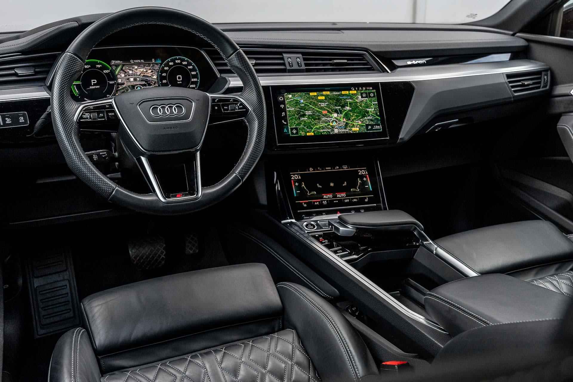 Audi e-tron Sportback 55 quattro 409pk S edition 95 kWh | Panoramadak | 21"LMV | Tour Pakket | B&O Sound - 62/65