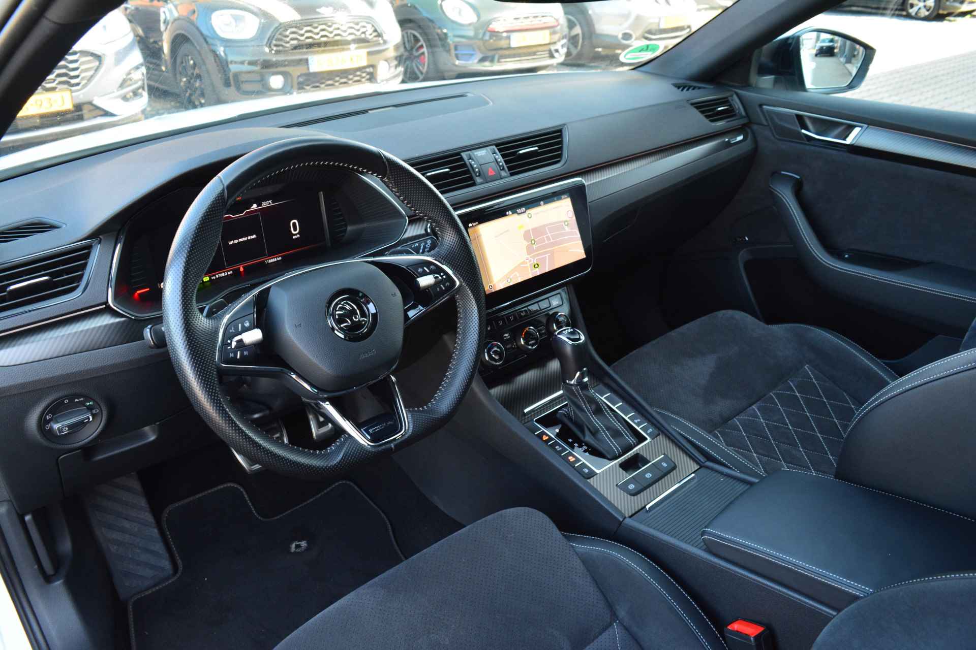 Škoda Superb Combi 1.4 TSI iV Sportline | Dealer Onderhouden | Trekhaak | ACC | - 12/38