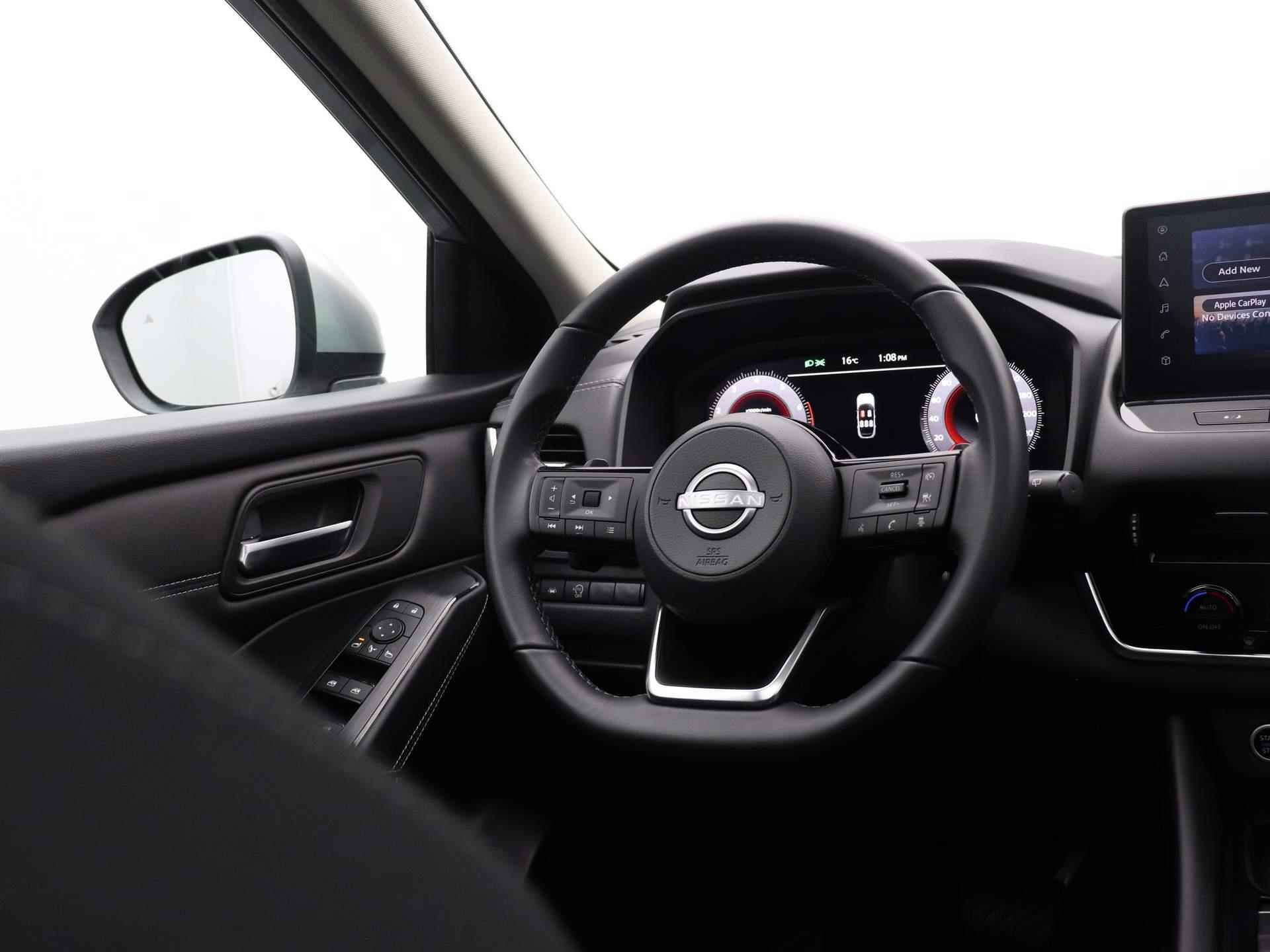 Nissan Qashqai 1.3 MHEV Xtronic N-Connecta | Design Pack |  360-graden Camera | Adaptieve Cruise Control | Full-Map Navigatie | 18" LMV | Apple Carplay & Android Auto | Privacy Glass - 11/42