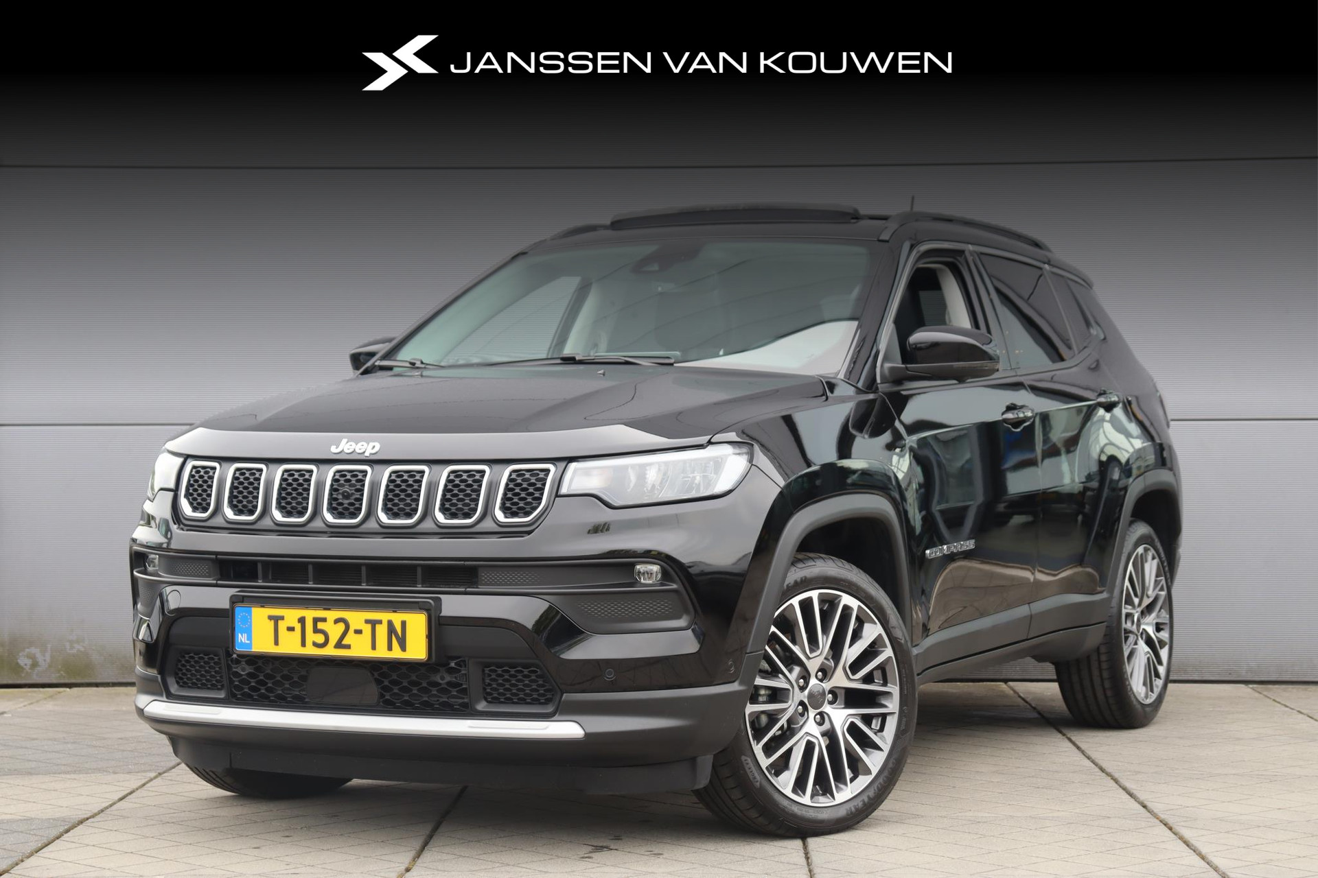 Jeep Compass 1.5T e-Hybrid Limited Aut. / Leder / Panoramadak / 19''