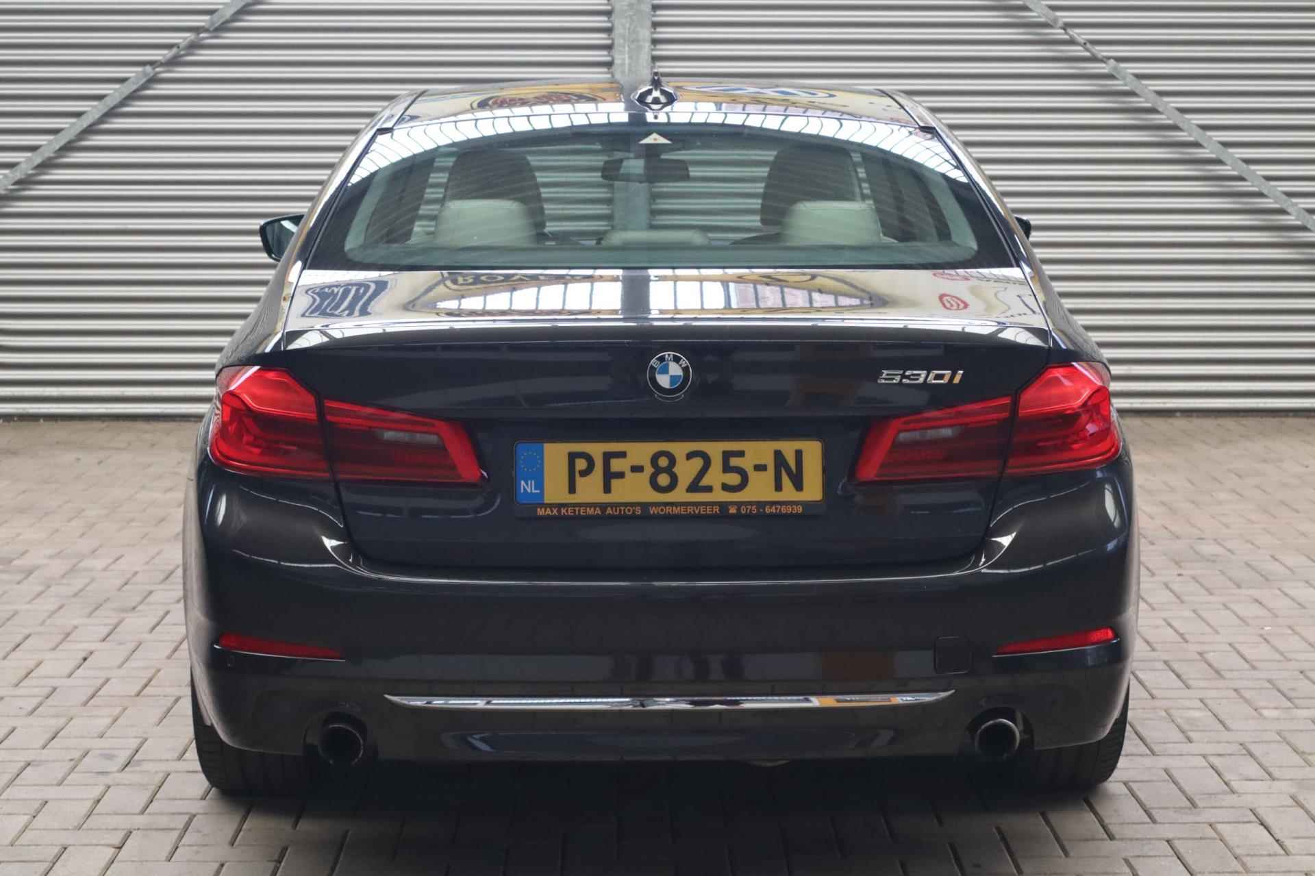 BMW 5-serie 530i High Executive | ORIGINEEL NL! | PDC | CAMERA | TREKHAAK - 6/48