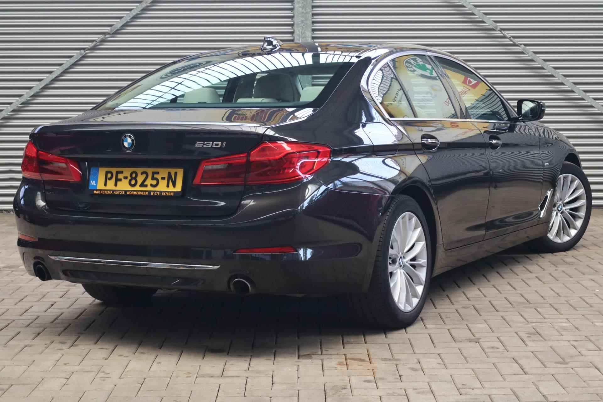 BMW 5-serie 530i High Executive | ORIGINEEL NL! | PDC | CAMERA | TREKHAAK - 8/48