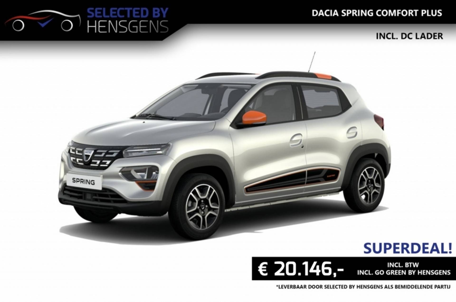 Dacia Spring Expression | Orange Pack | DC Lader - 29/37