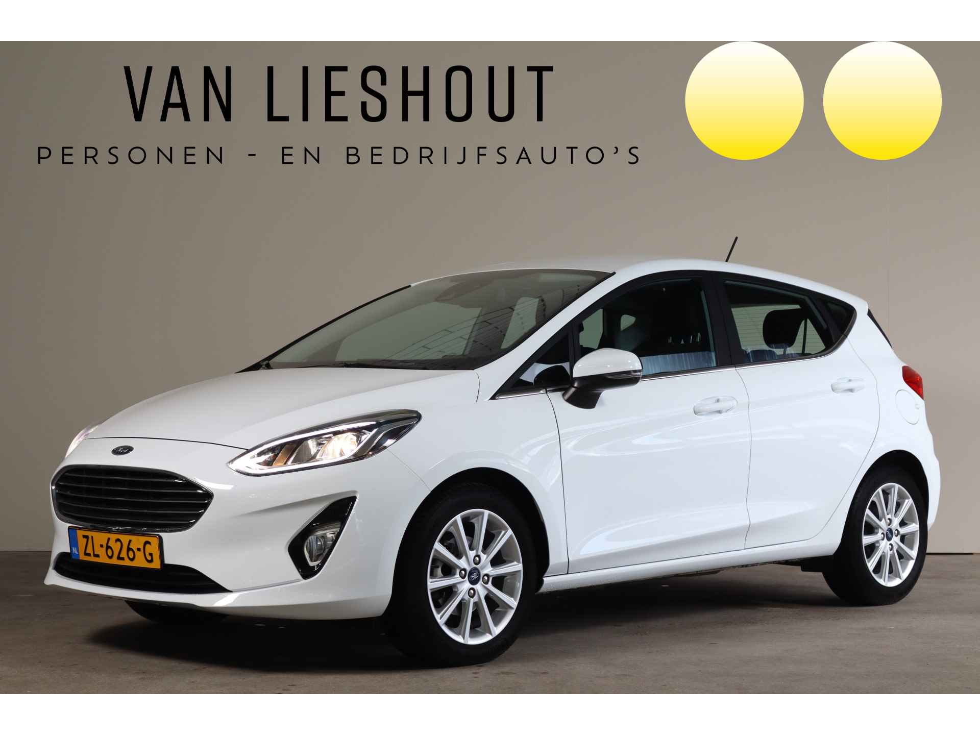 Ford Fiesta 1.0 EcoBoost Titanium NL-Auto!! Carplay I Voorruit verwarming --- A.S. ZONDAG GEOPEND VAN 11.00 T/M 15.30 --- - 1/33