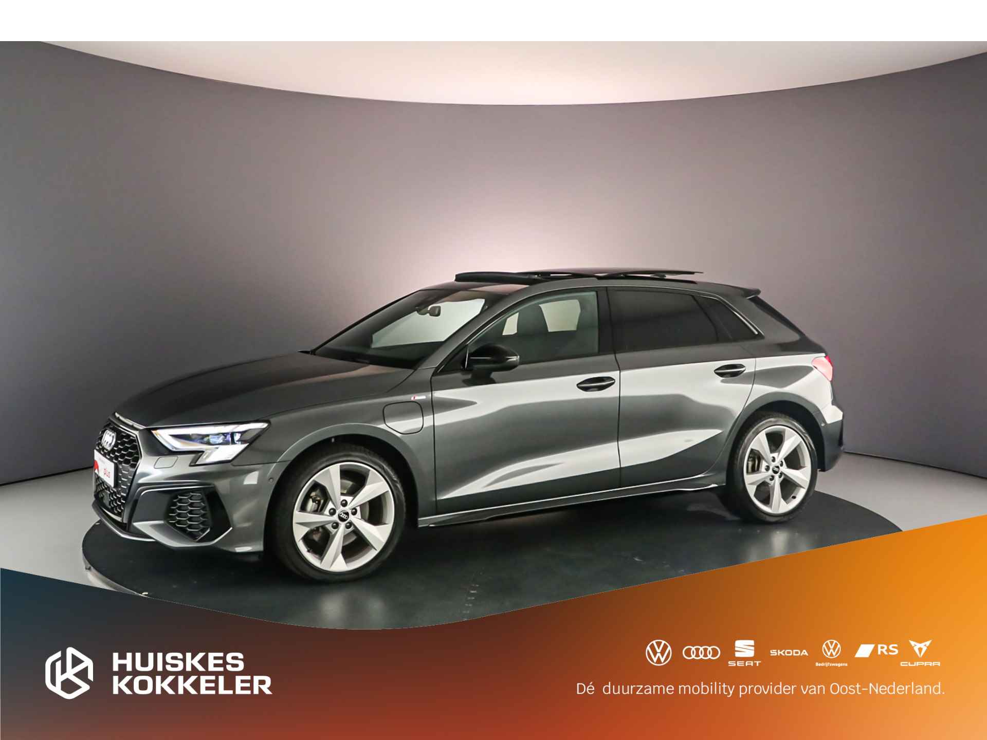 Audi A3 Sportback S Edition Competition 40 TFSI e 204pk | Pano | Adapt. Cruise | B&O | Matrix | Elek. Stoelen | Stoelverwarming | Privacyglas | All Season | - 1/64