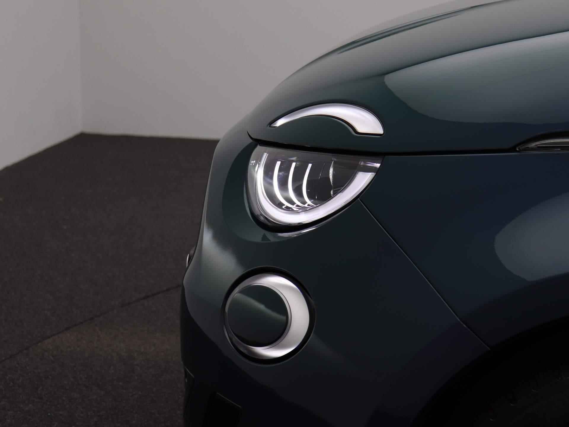 Fiat 500e C Icon 42 kWh | €22.900,- na aftrek subsidie | Cabrio | Led | Stoel Verwarming | DAB | Apple Carplay | - 16/44