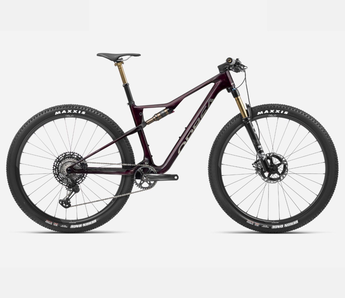 ORBEA OIZ M-TEAM XTR Heren Wine Red Carbon View - Titaniu L L 2024