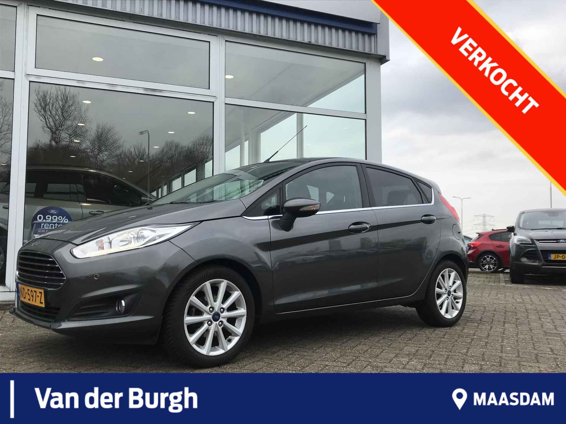 Ford Fiesta Titanium 1.0 EcoBoost 100pk PowerShift automaat