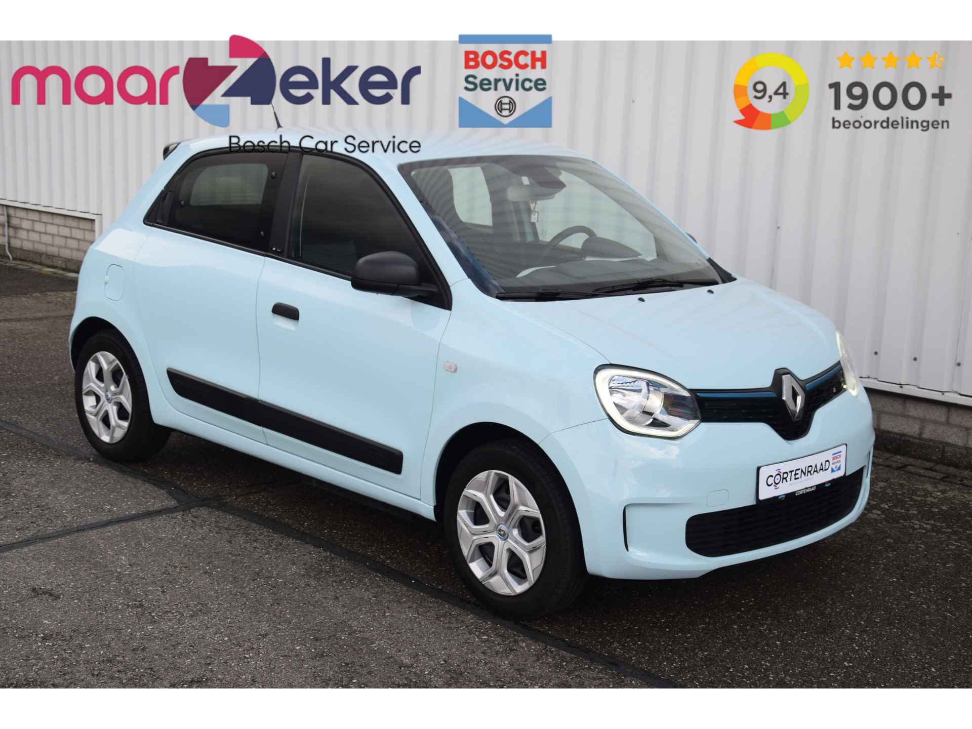 Renault Twingo Z.E. R80 Automaat | €12.250 na subsidie | Cruise Control | LED Dagrijverlichting | Radio CD | - 1/36