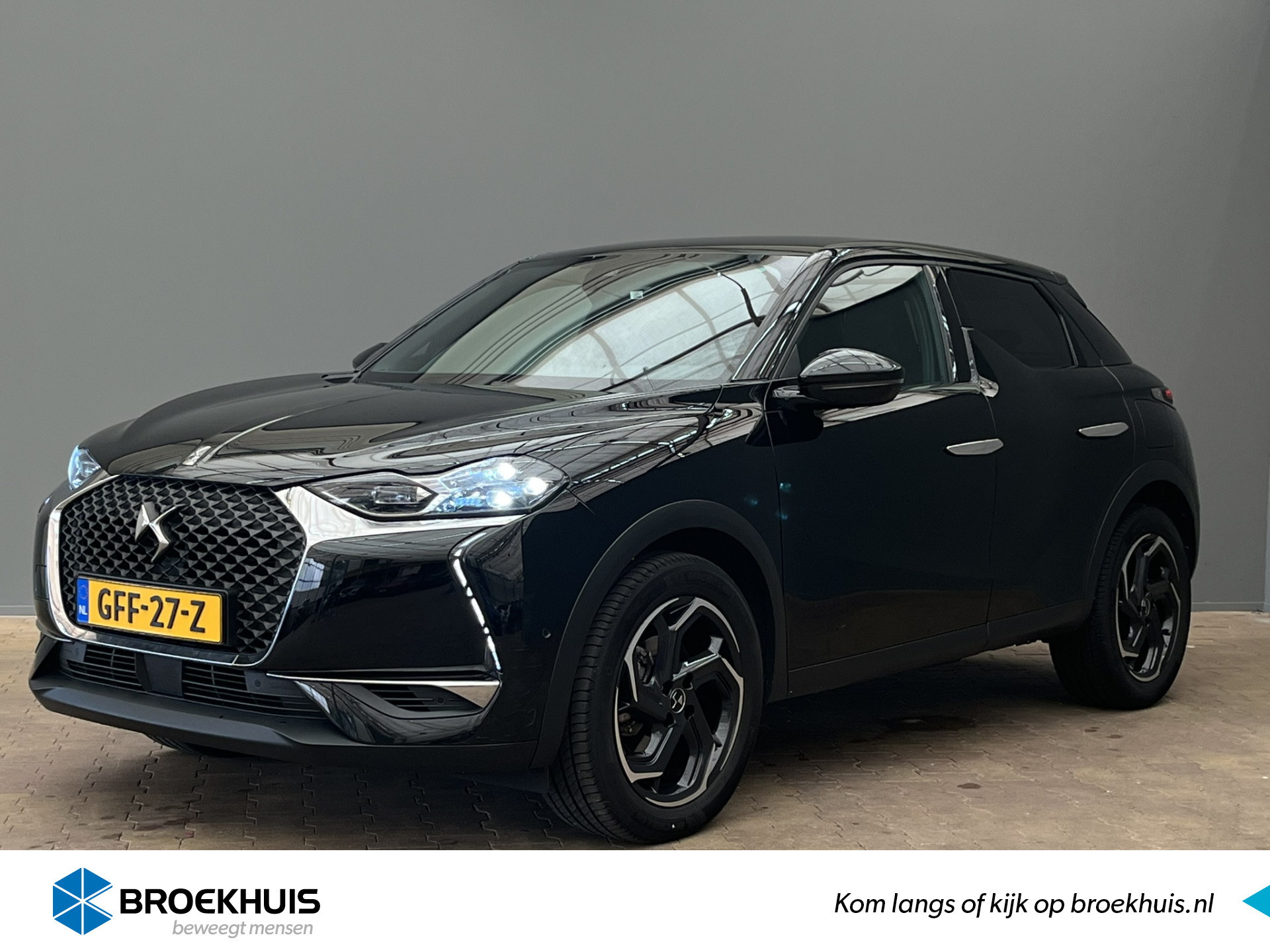 DS DS 3 Crossback 1.2 155PK Performance Line Automaat | Leder | Camera | Cruise | Stoelverwarming | Clima | LED | 17" Lichtmetaal | Digi