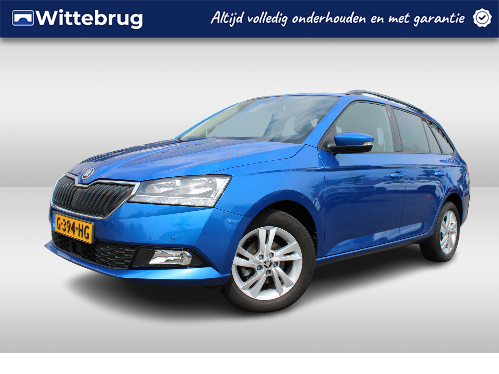 Škoda Fabia Combi 1.0 TSI Style Metallic/ Velours Int./ Airco/ Navi/ Do. Glas/  Parkeersensor V. + A./ 15 lmv