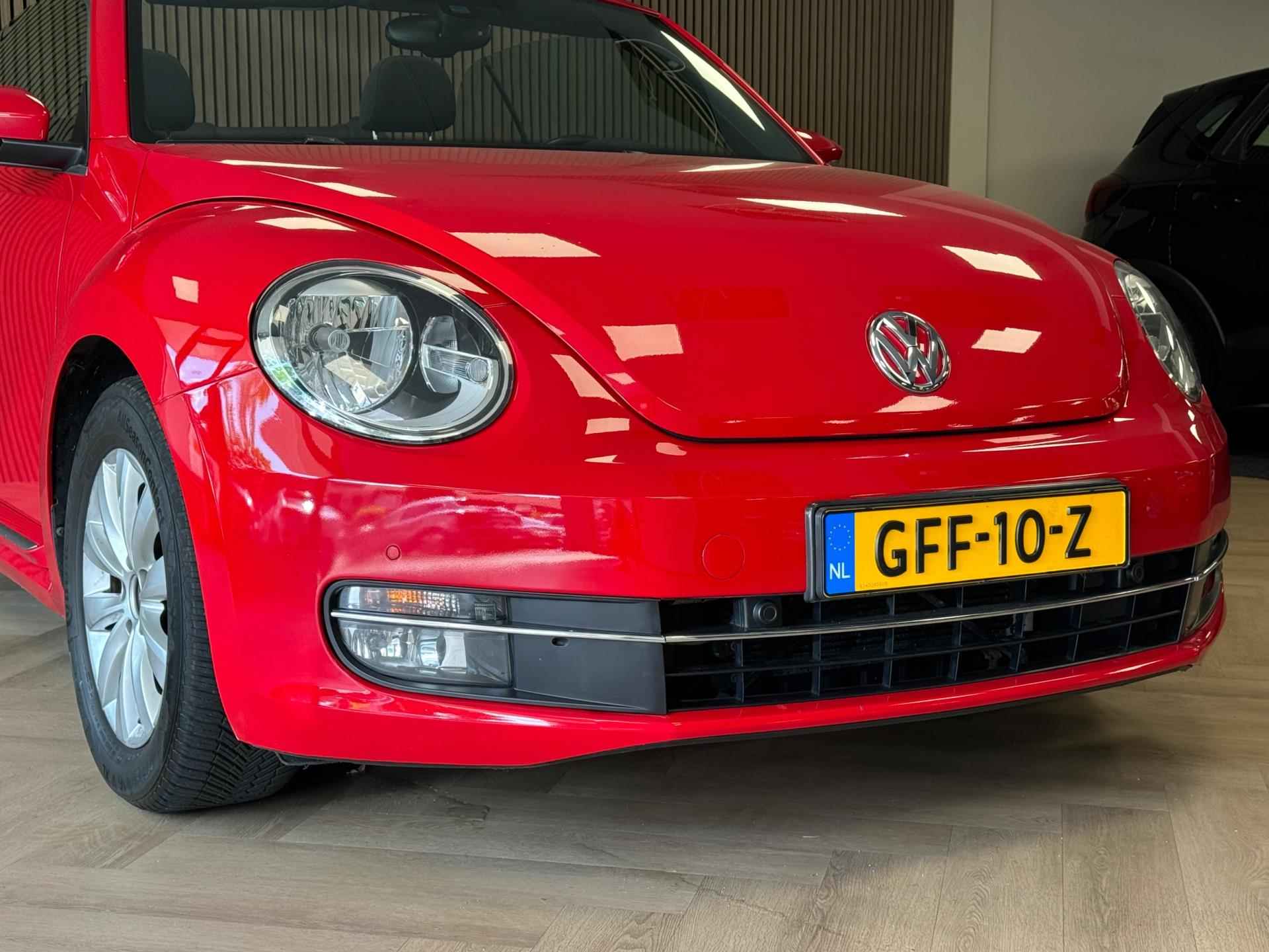 Volkswagen Beetle Cabriolet 1.2 TSI Design Soft-Top AIRCO CRUISE PDC NAVIGATIE STOELVERWARMING - 4/40